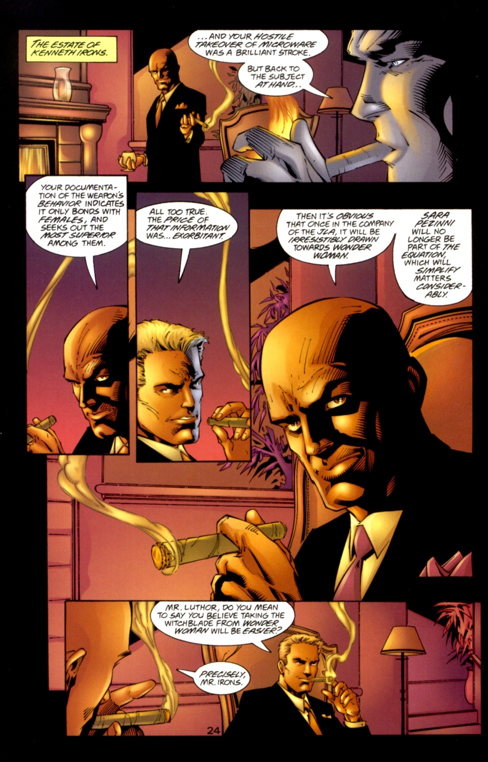 Read online JLA/Witchblade comic -  Issue # Full - 24