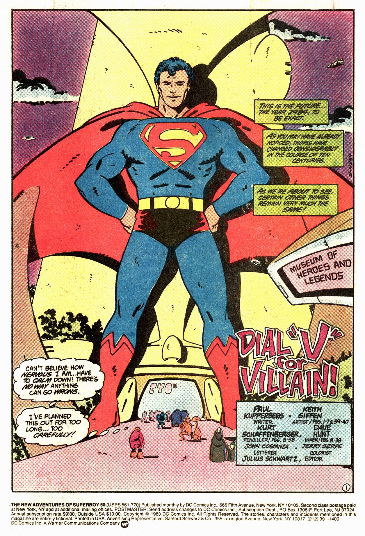 Read online The New Adventures of Superboy comic -  Issue #50 - 2