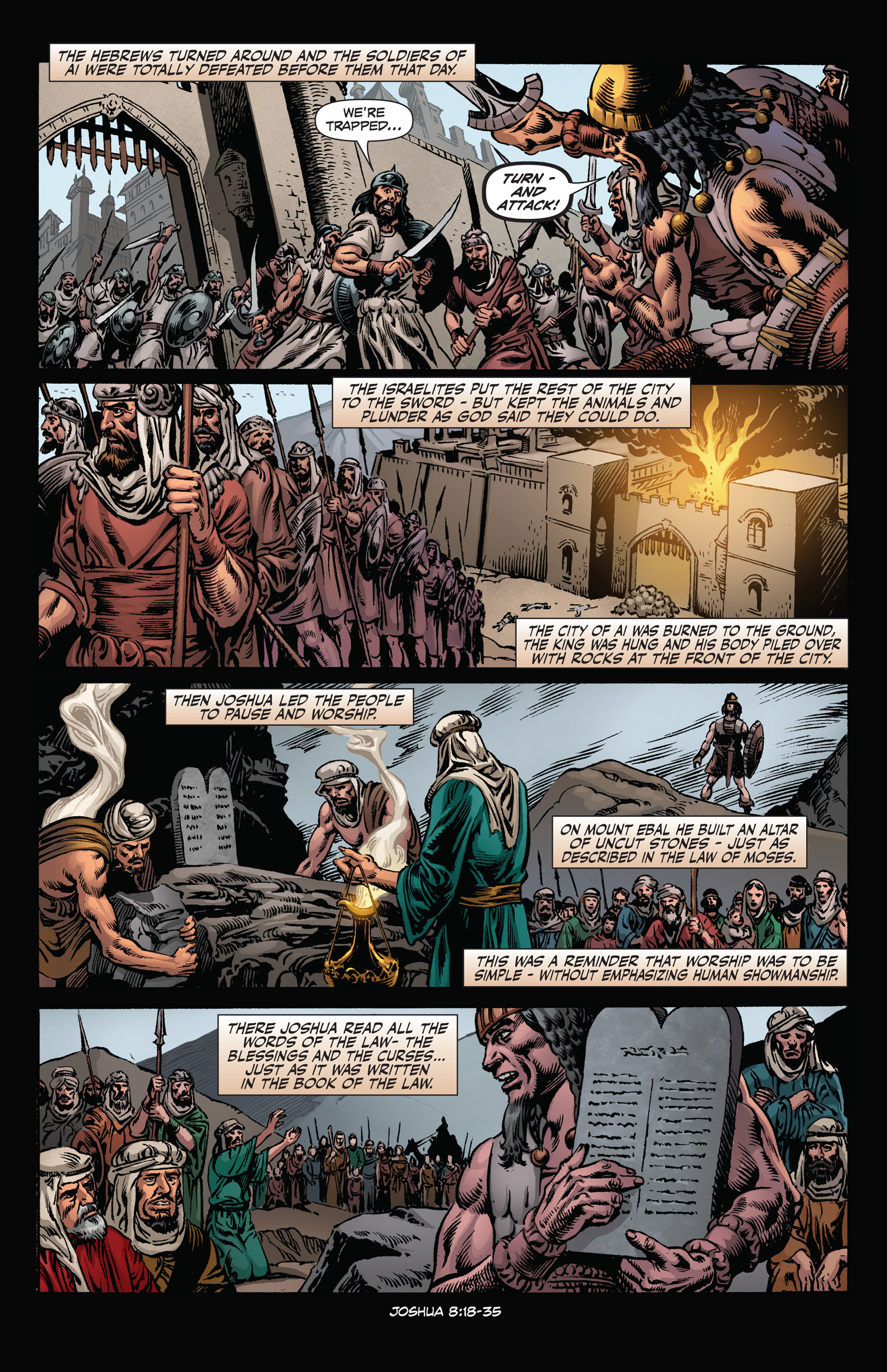 Read online The Kingstone Bible comic -  Issue #3 - 99