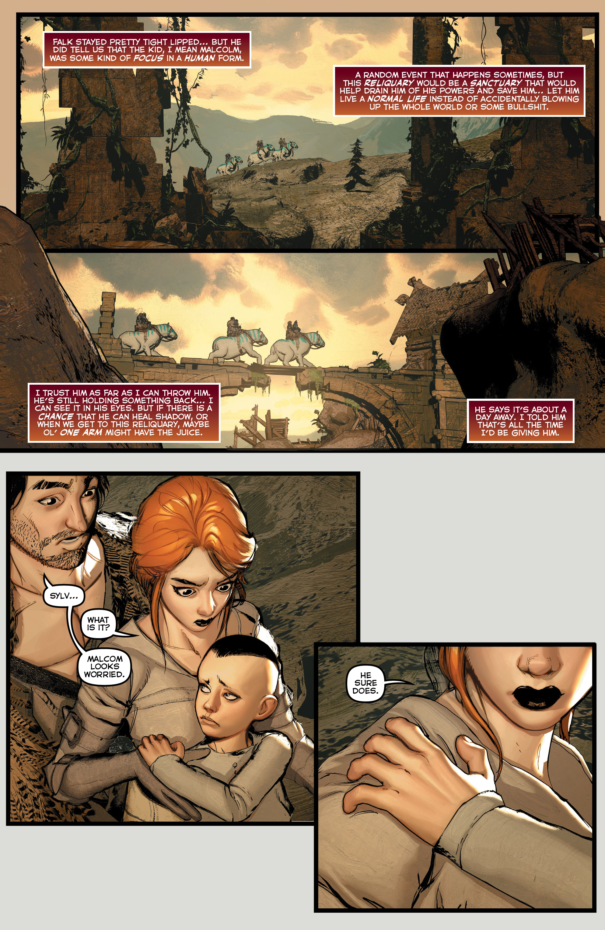 Read online The Last Barbarians comic -  Issue #3 - 21