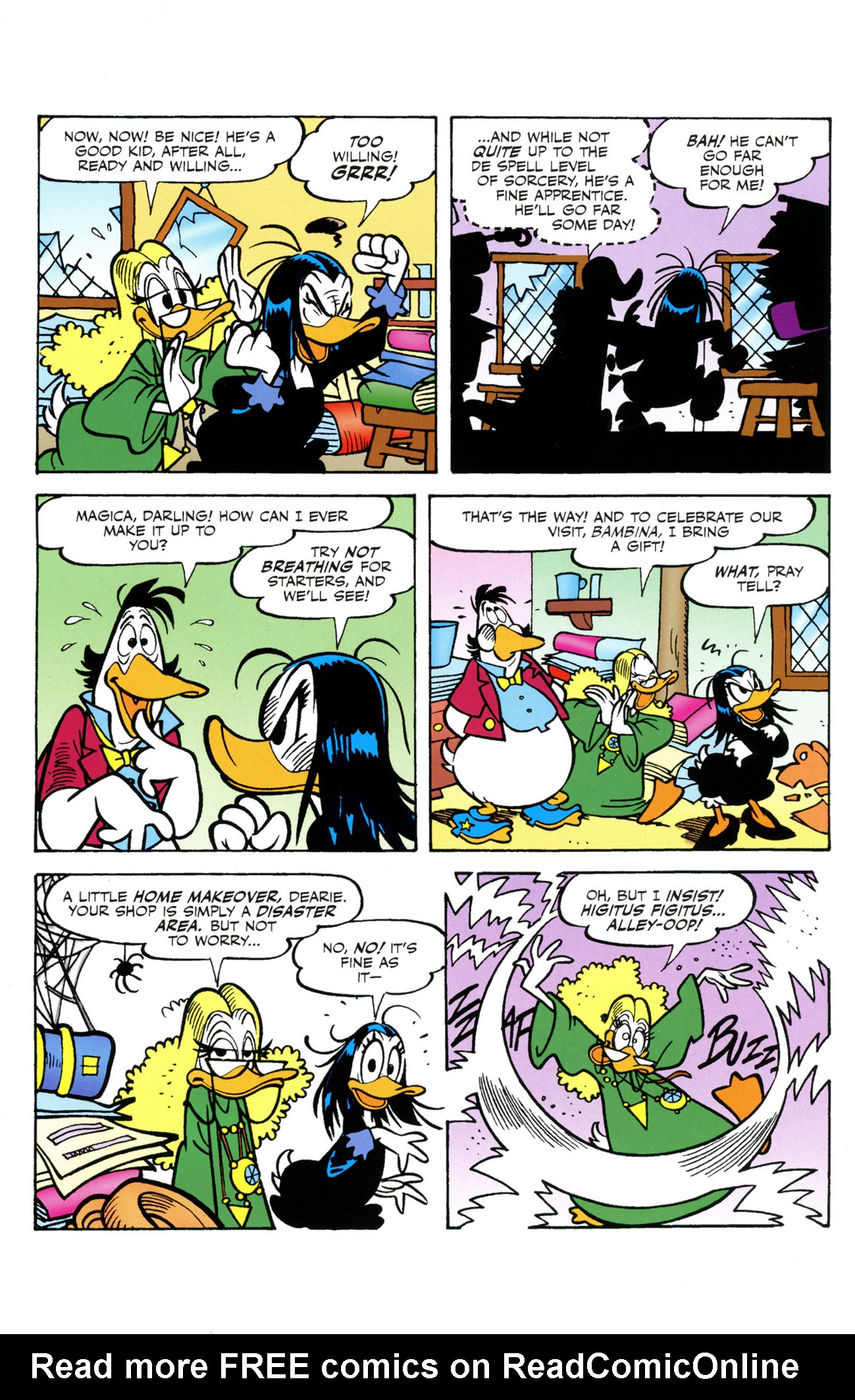 Read online Disney Giant Halloween Hex comic -  Issue # Full - 14