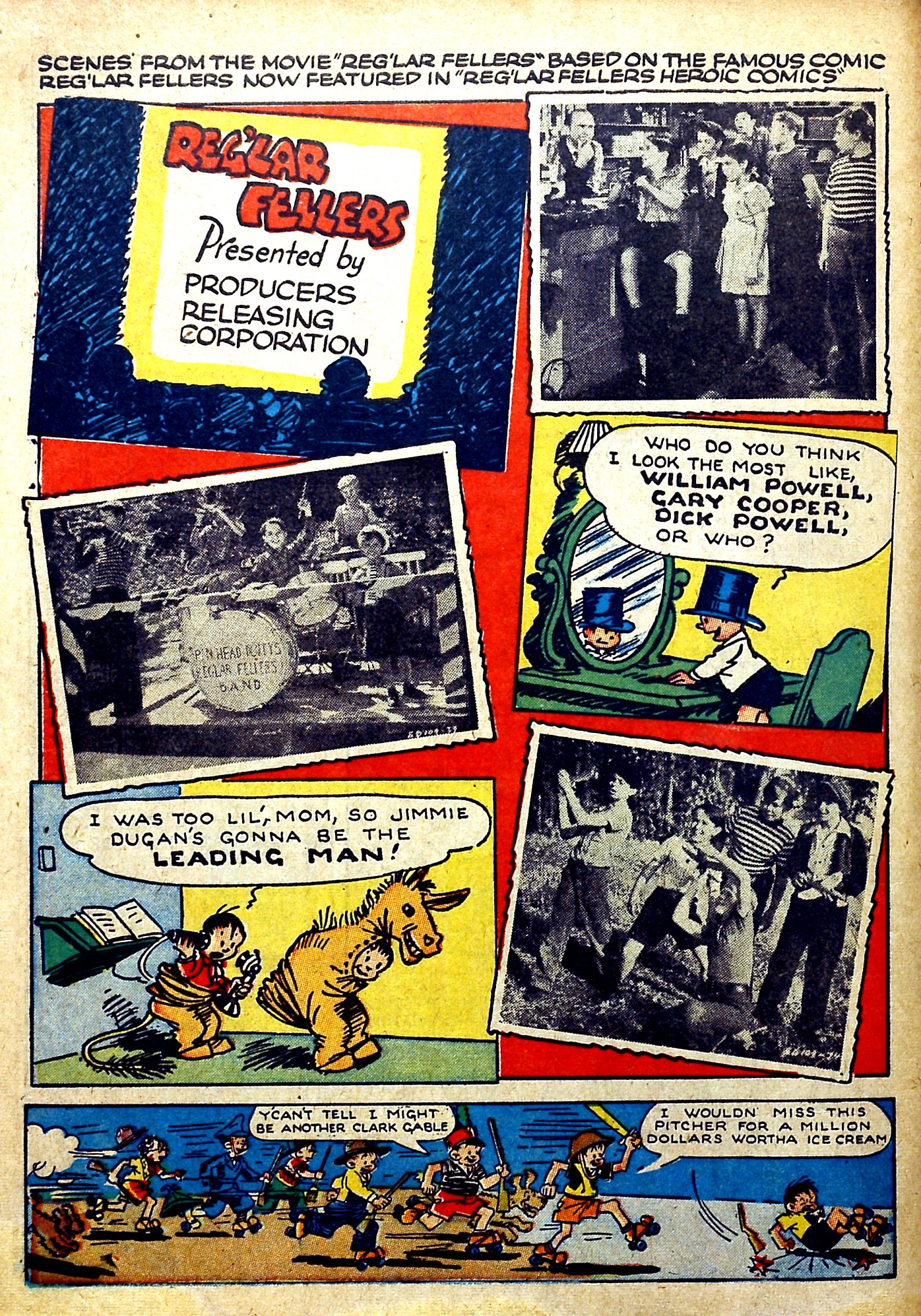 Read online Reg'lar Fellers Heroic Comics comic -  Issue #9 - 16