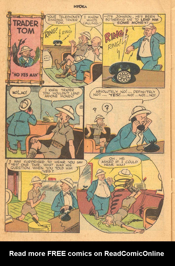 Read online Nyoka the Jungle Girl (1945) comic -  Issue #9 - 12