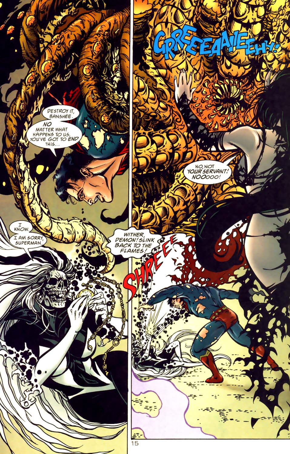 Read online Superman: Silver Banshee comic -  Issue #2 - 16