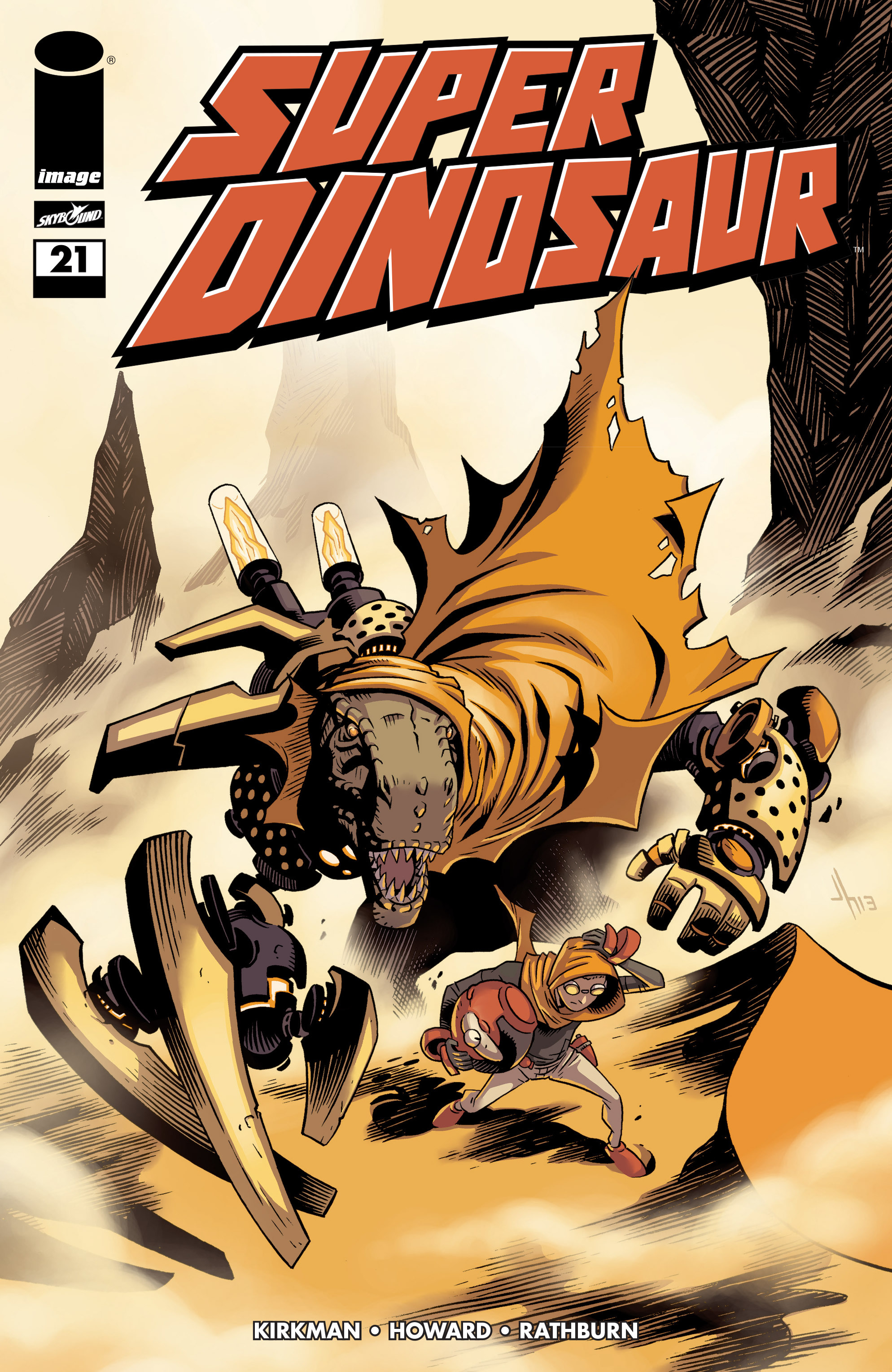 Read online Super Dinosaur (2011) comic -  Issue #21 - 1