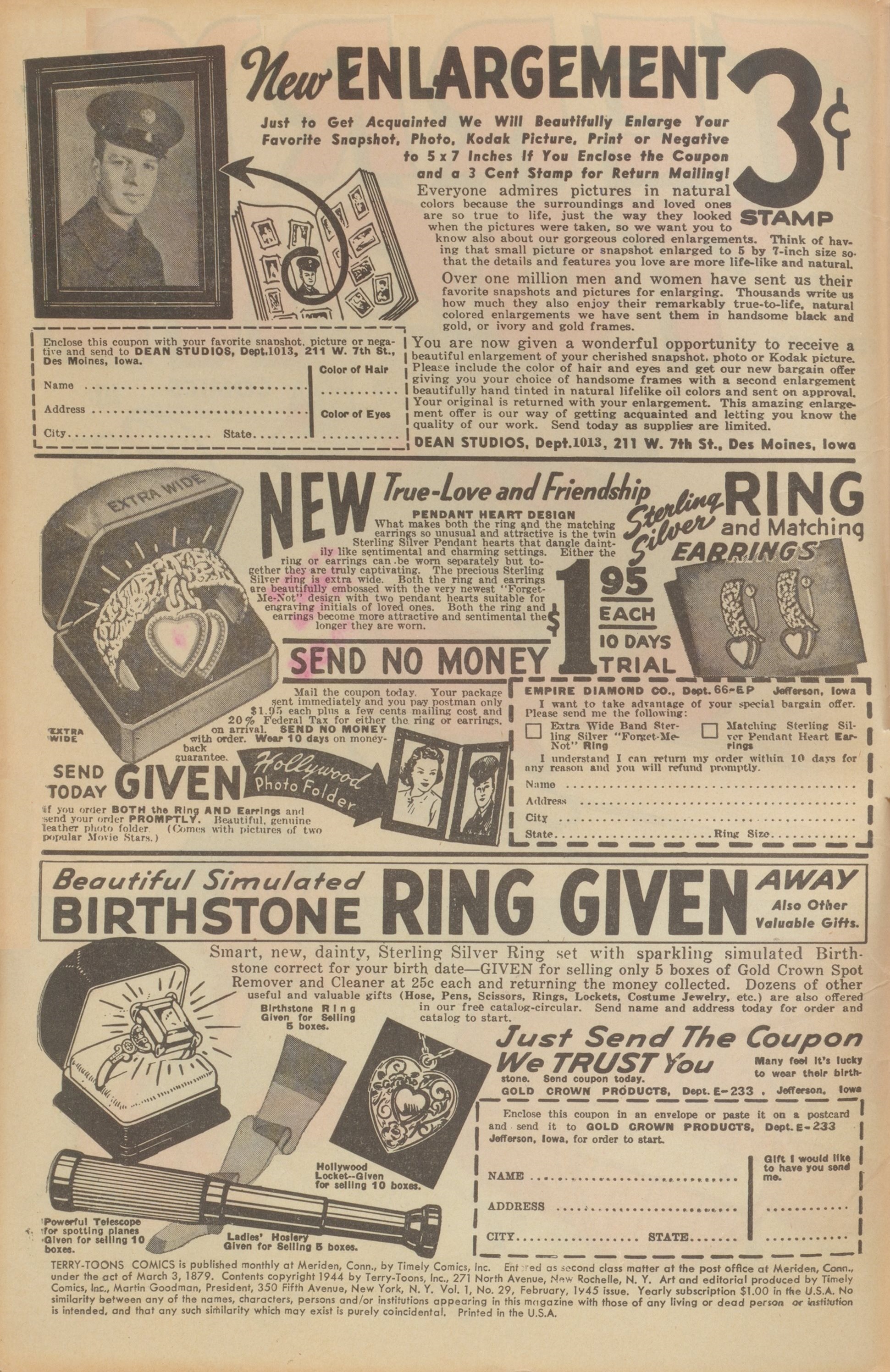 Read online Terry-Toons Comics comic -  Issue #29 - 2