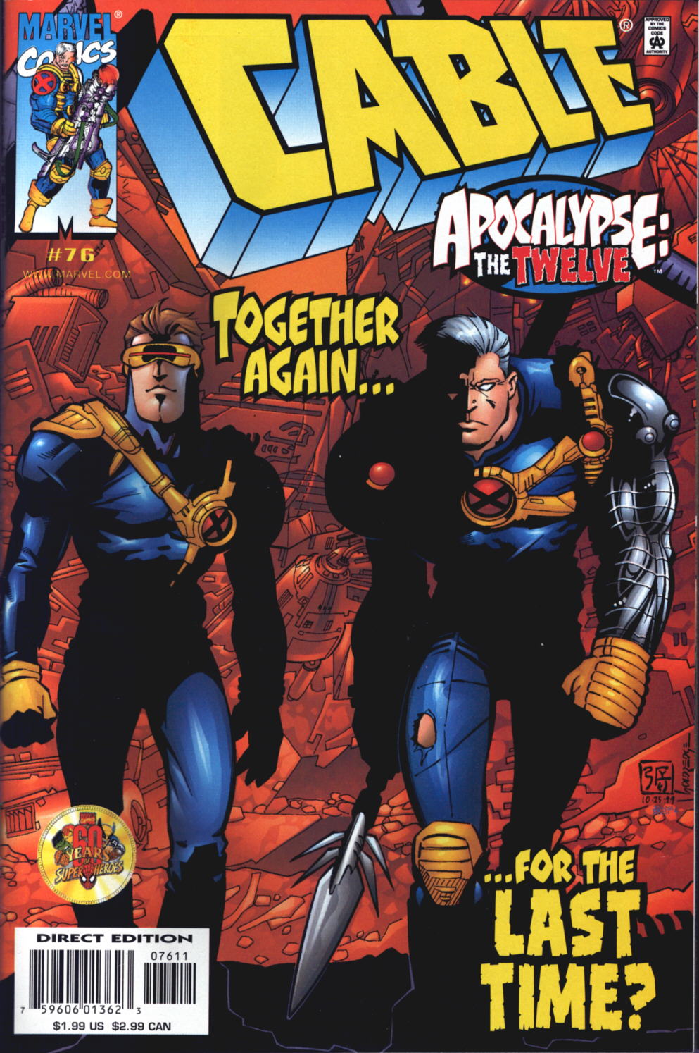 Read online Cable (1993) comic -  Issue #76 - 1