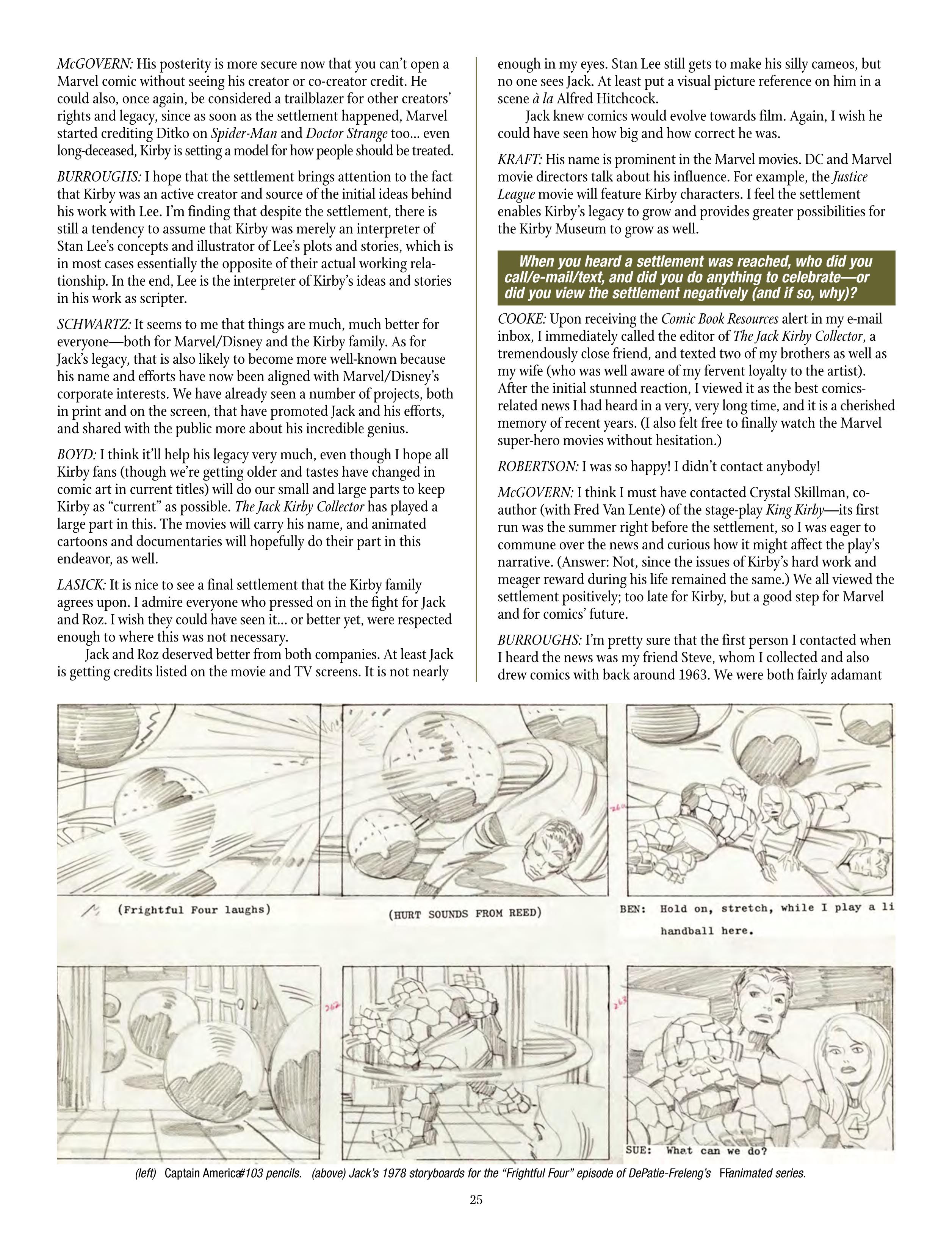 Read online The Jack Kirby Collector comic -  Issue #69 - 27