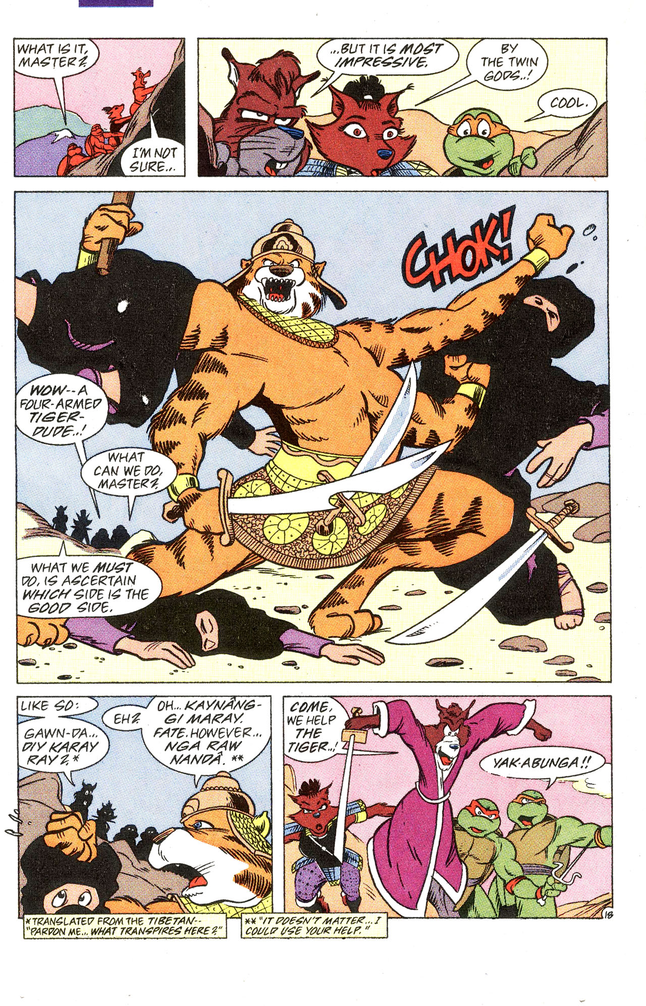 Read online Teenage Mutant Ninja Turtles Adventures (1989) comic -  Issue #33 - 19