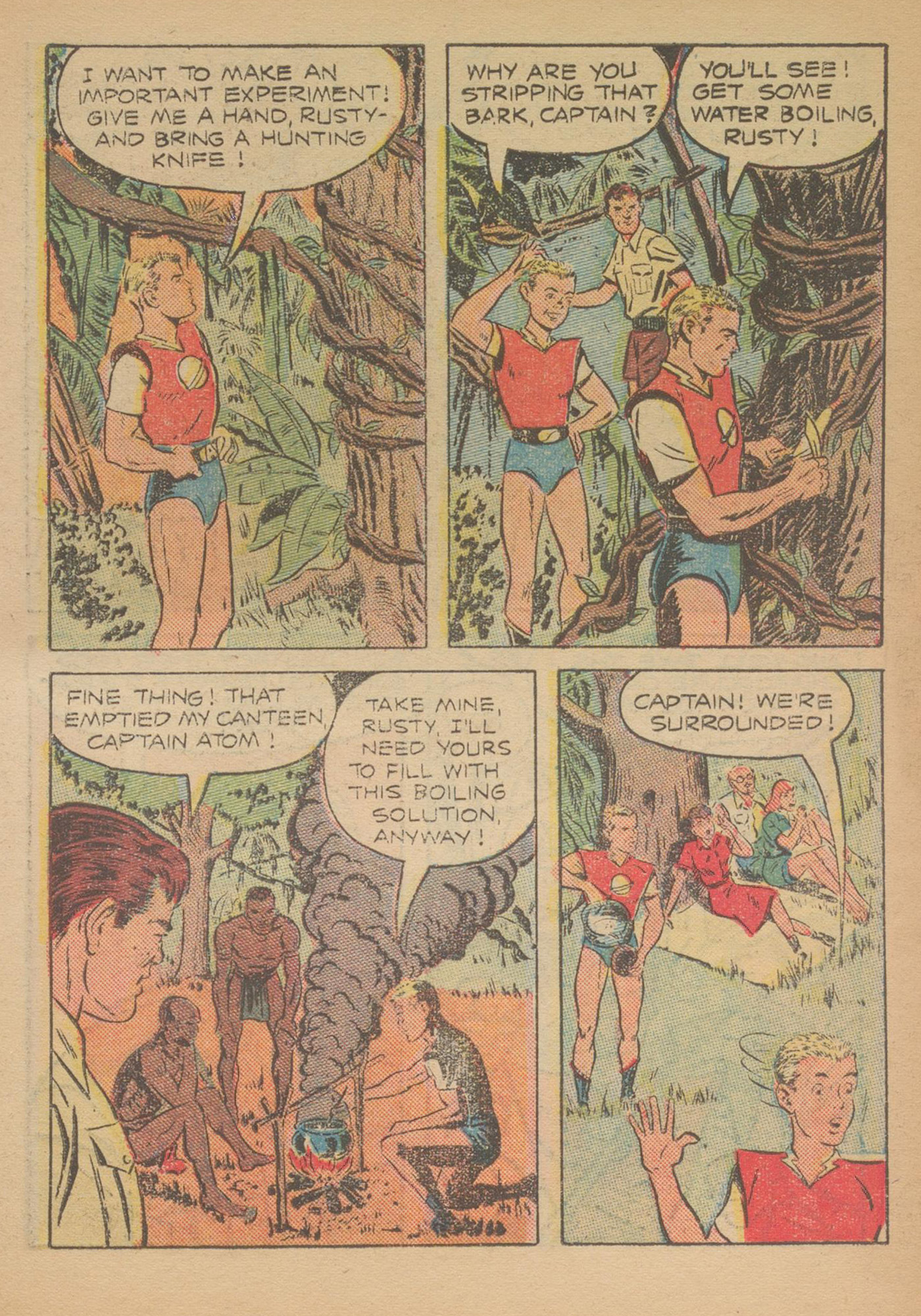 Read online Captain Atom (1950) comic -  Issue #1 - 27
