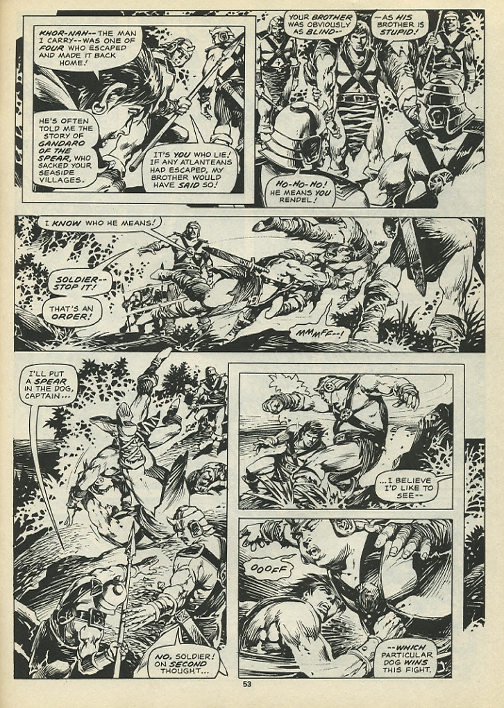 Read online The Savage Sword Of Conan comic -  Issue #198 - 55