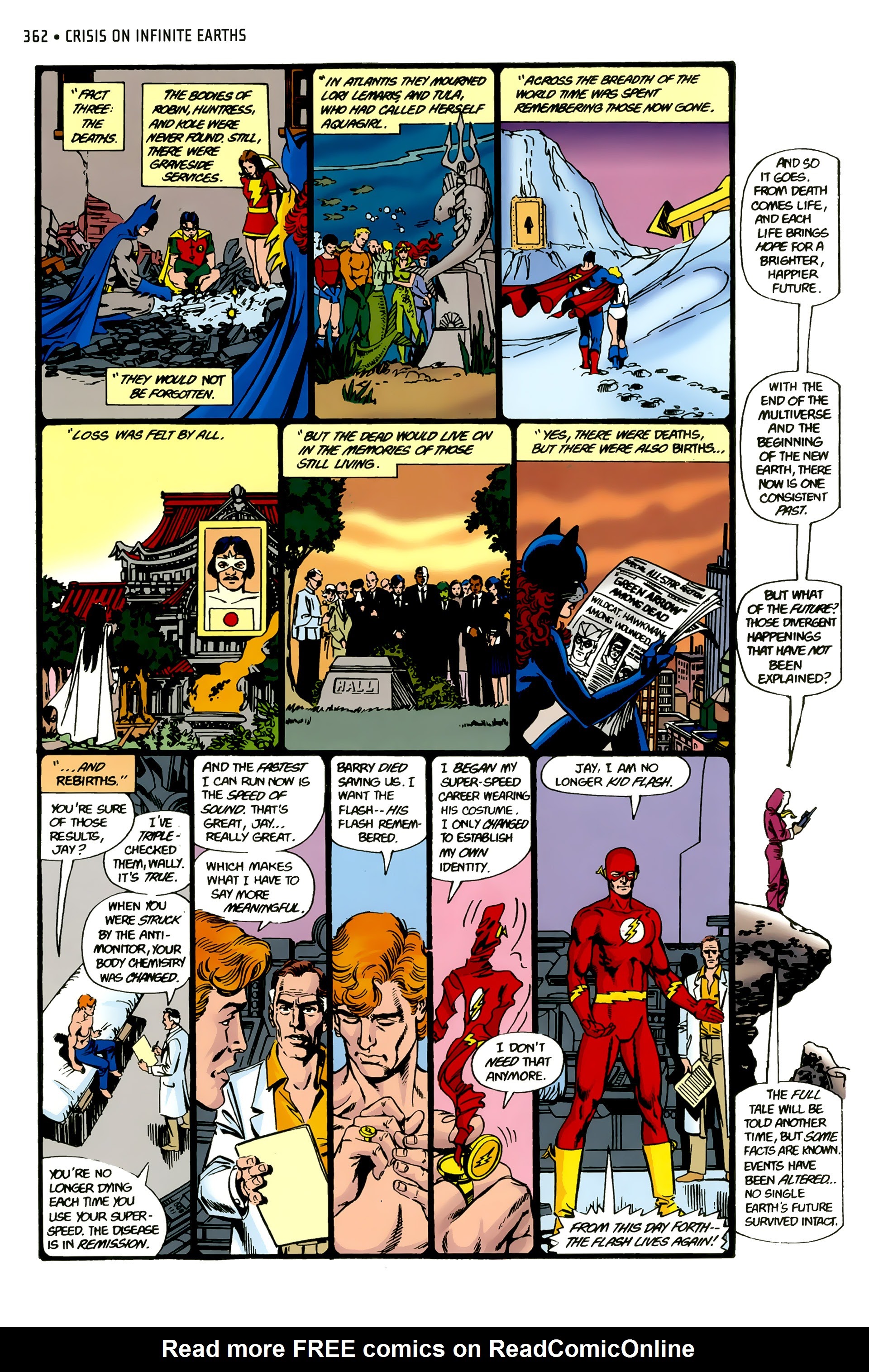Read online Crisis on Infinite Earths (1985) comic -  Issue # _Absolute Edition 1 (Part 4) - 55