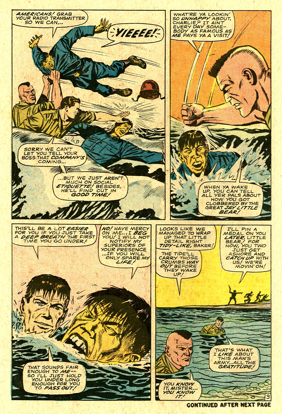 Read online Captain Savage and his Leatherneck Raiders comic -  Issue #6 - 14