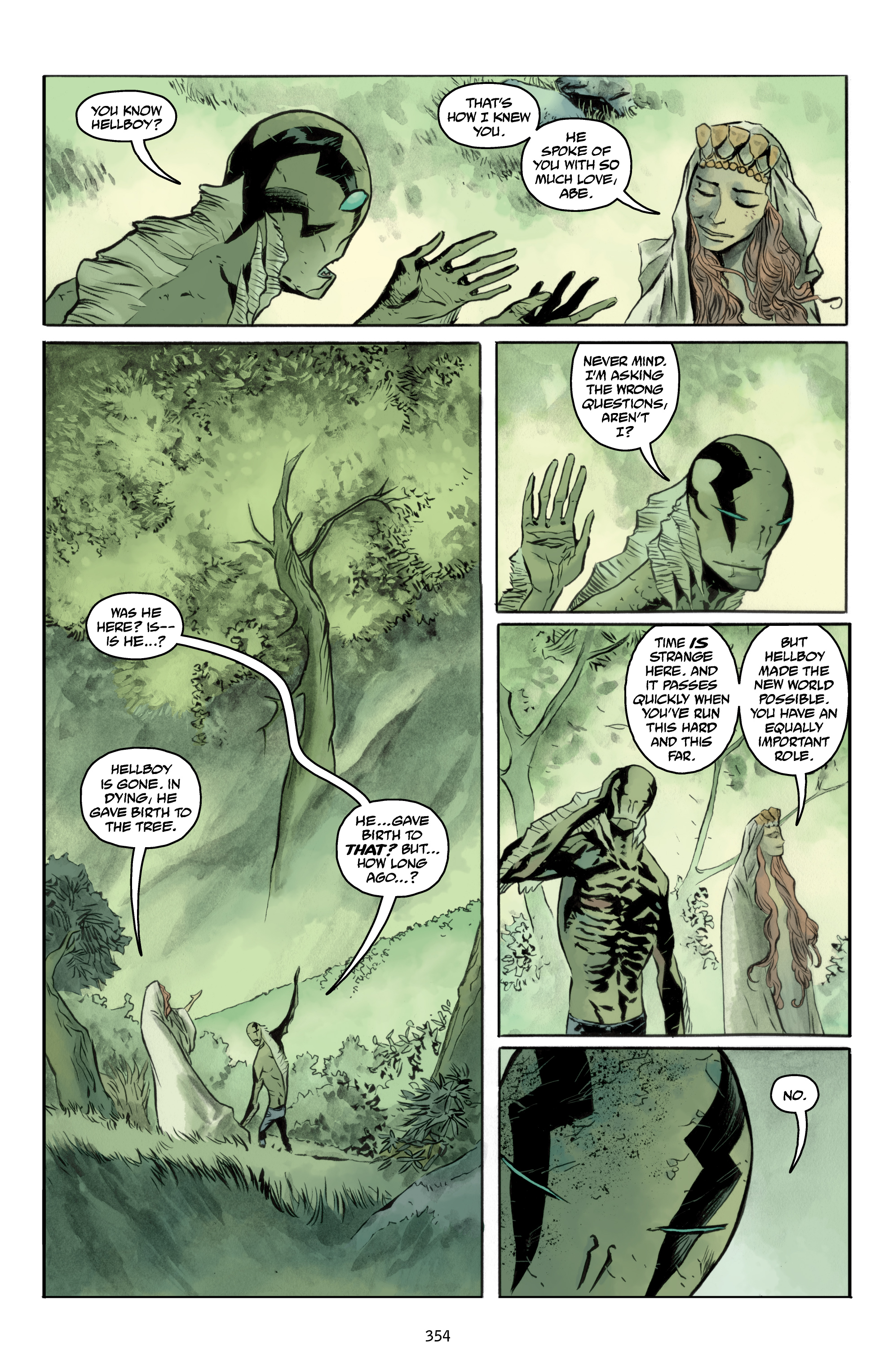 Read online Abe Sapien comic -  Issue # _TPB Dark and Terrible 2 (Part 4) - 53