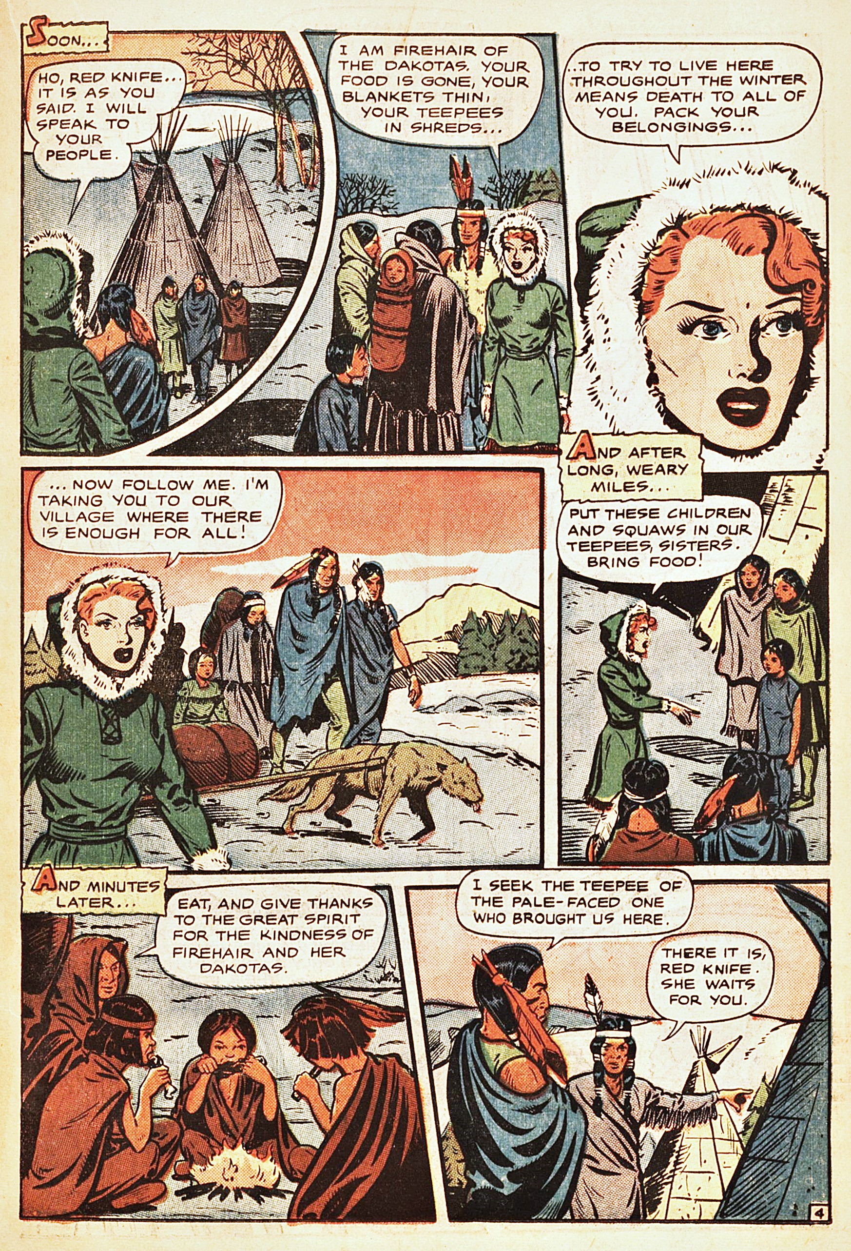 Read online Firehair (1951) comic -  Issue #8 - 19