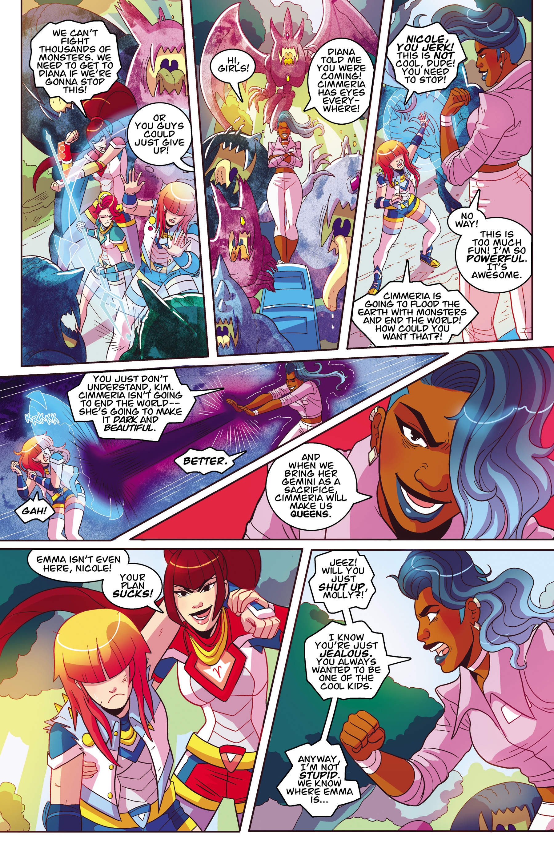 Read online Zodiac Starforce comic -  Issue #3 - 10