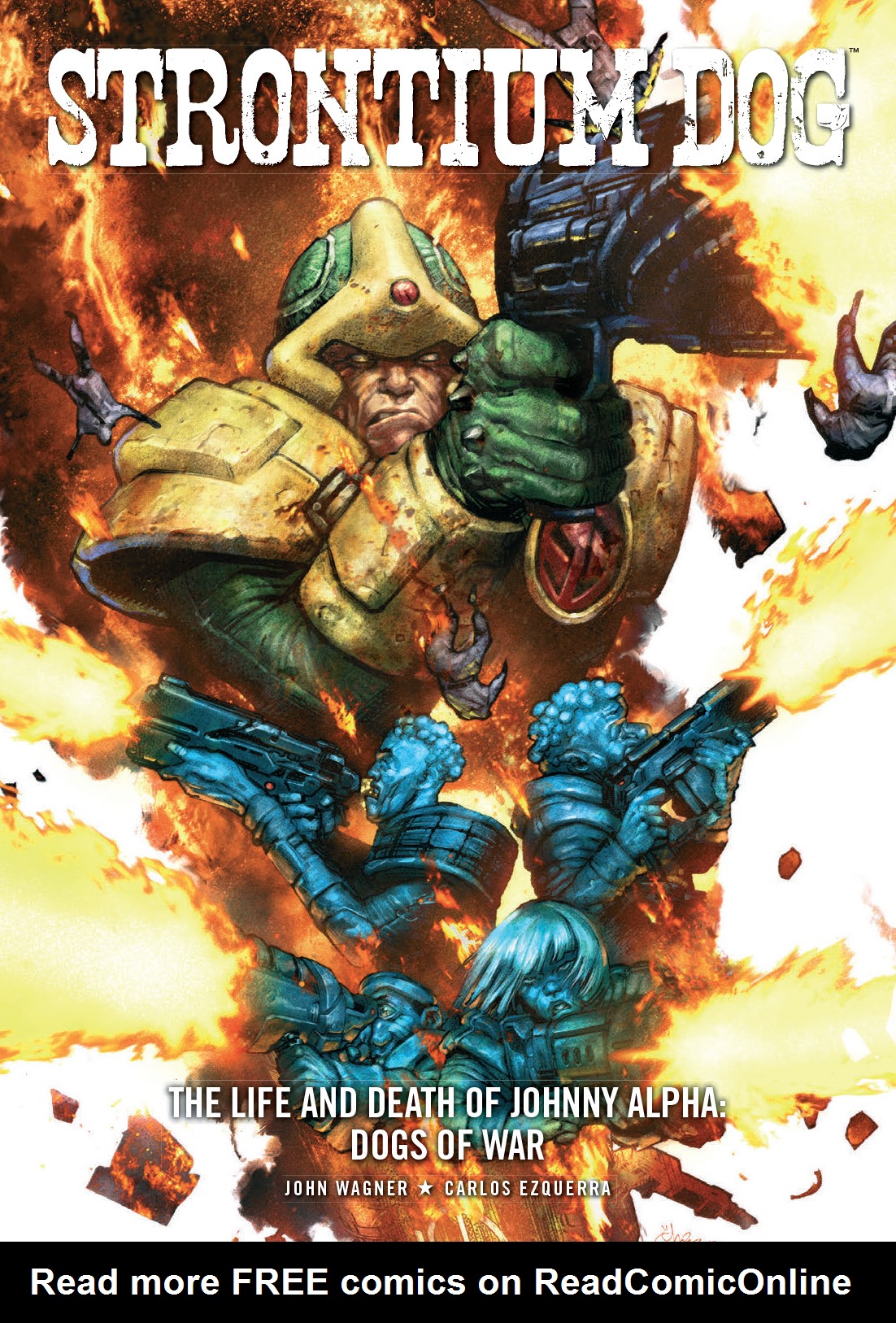 Read online Strontium Dog: The Life and Death of Johnny Alpha: Dogs of War comic -  Issue # TPB - 1