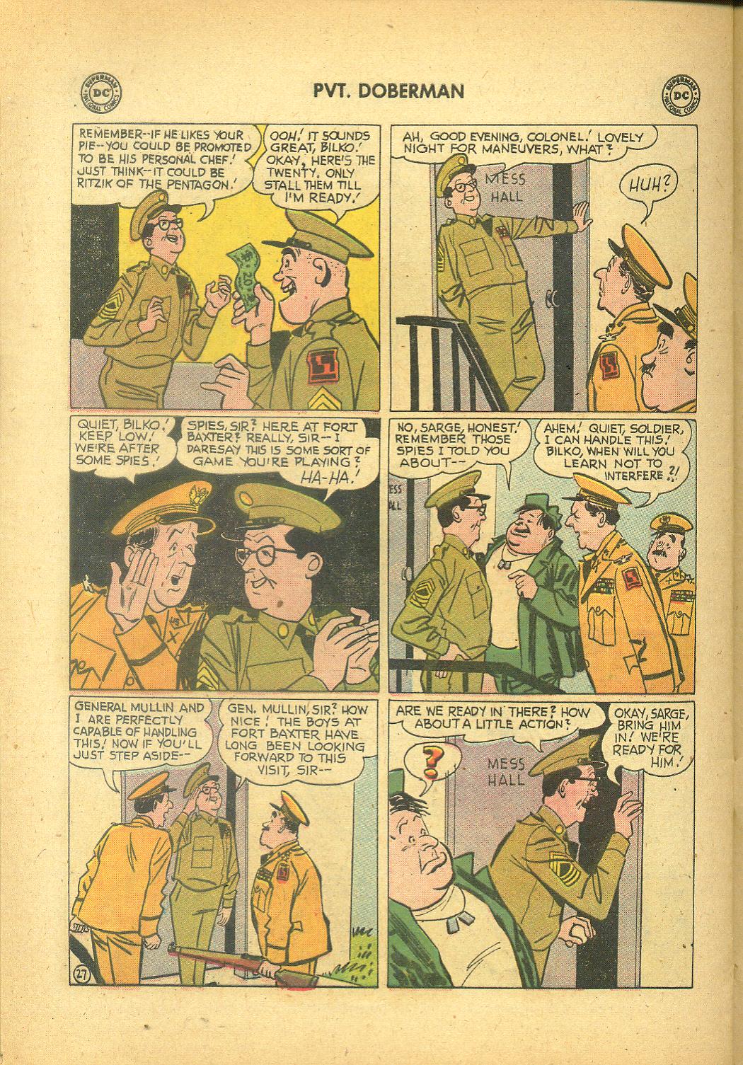 Read online Sgt. Bilko's Pvt. Doberman comic -  Issue #1 - 32