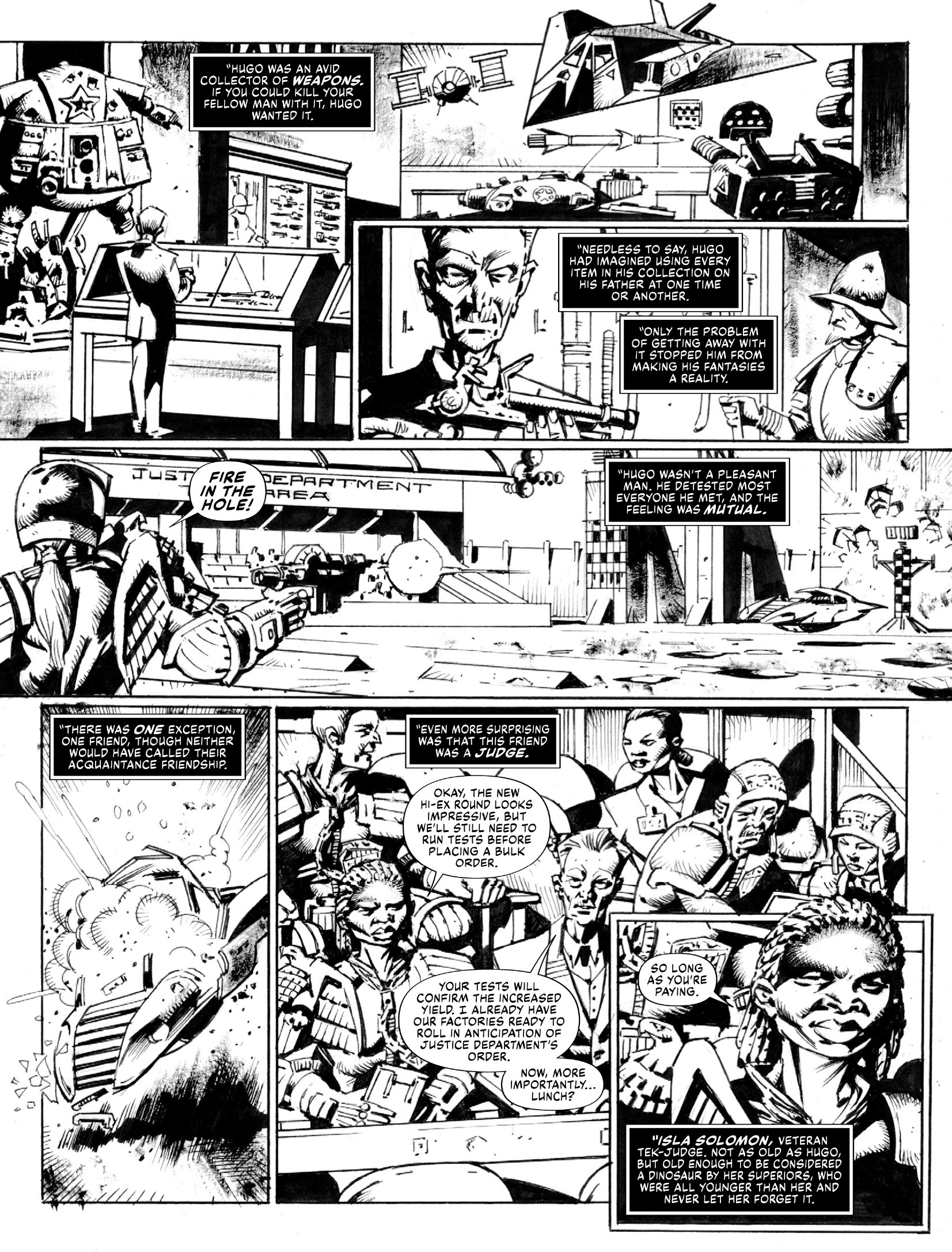 Read online Judge Dredd Megazine (Vol. 5) comic -  Issue #438 - 17