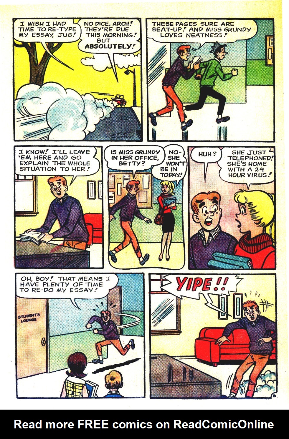 Read online Pep Comics comic -  Issue #178 - 32