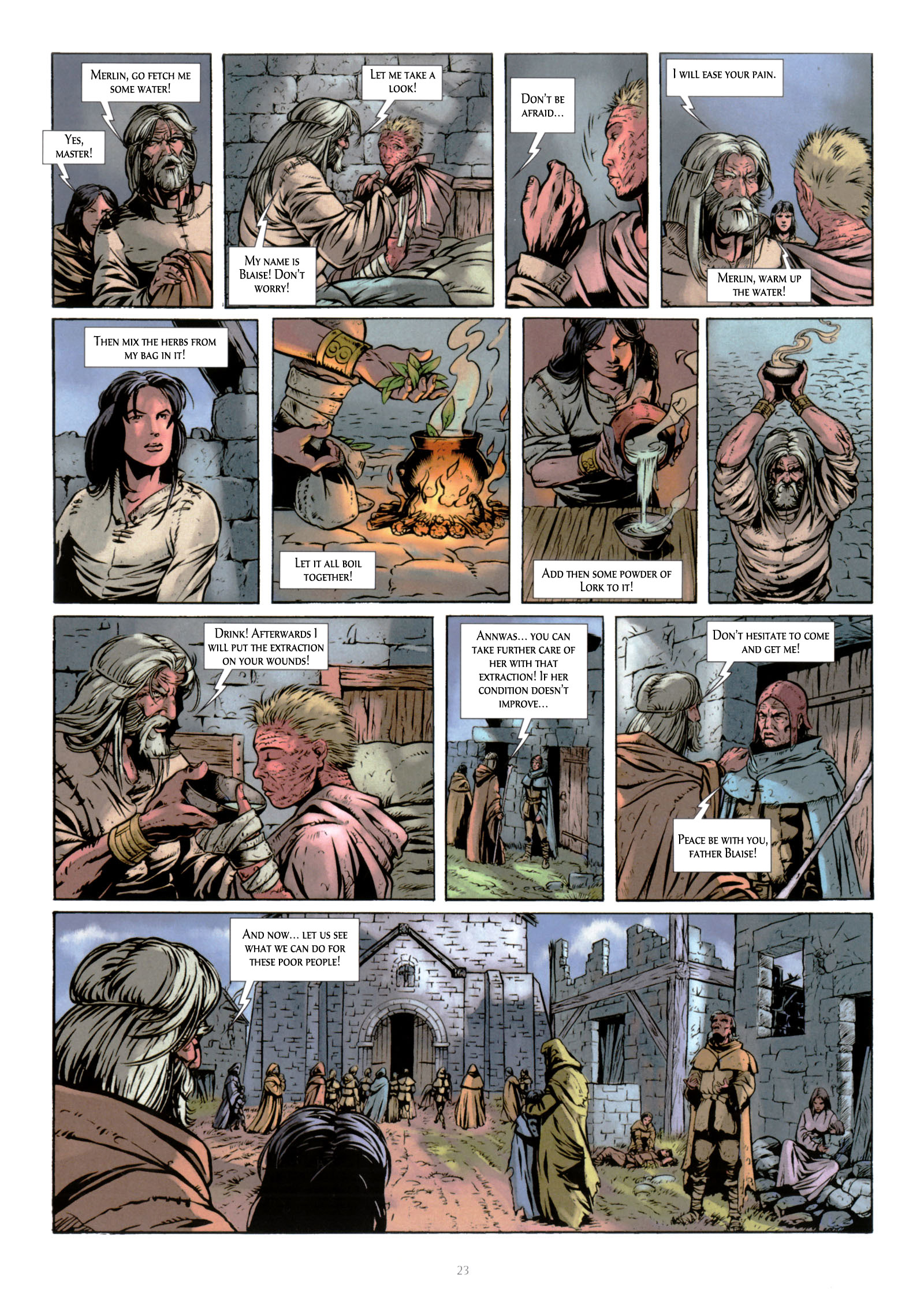 Read online Merlijn comic -  Issue #2 - 23