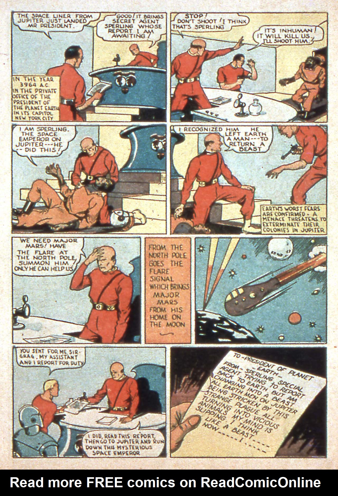 Read online Exciting Comics comic -  Issue #1 - 15