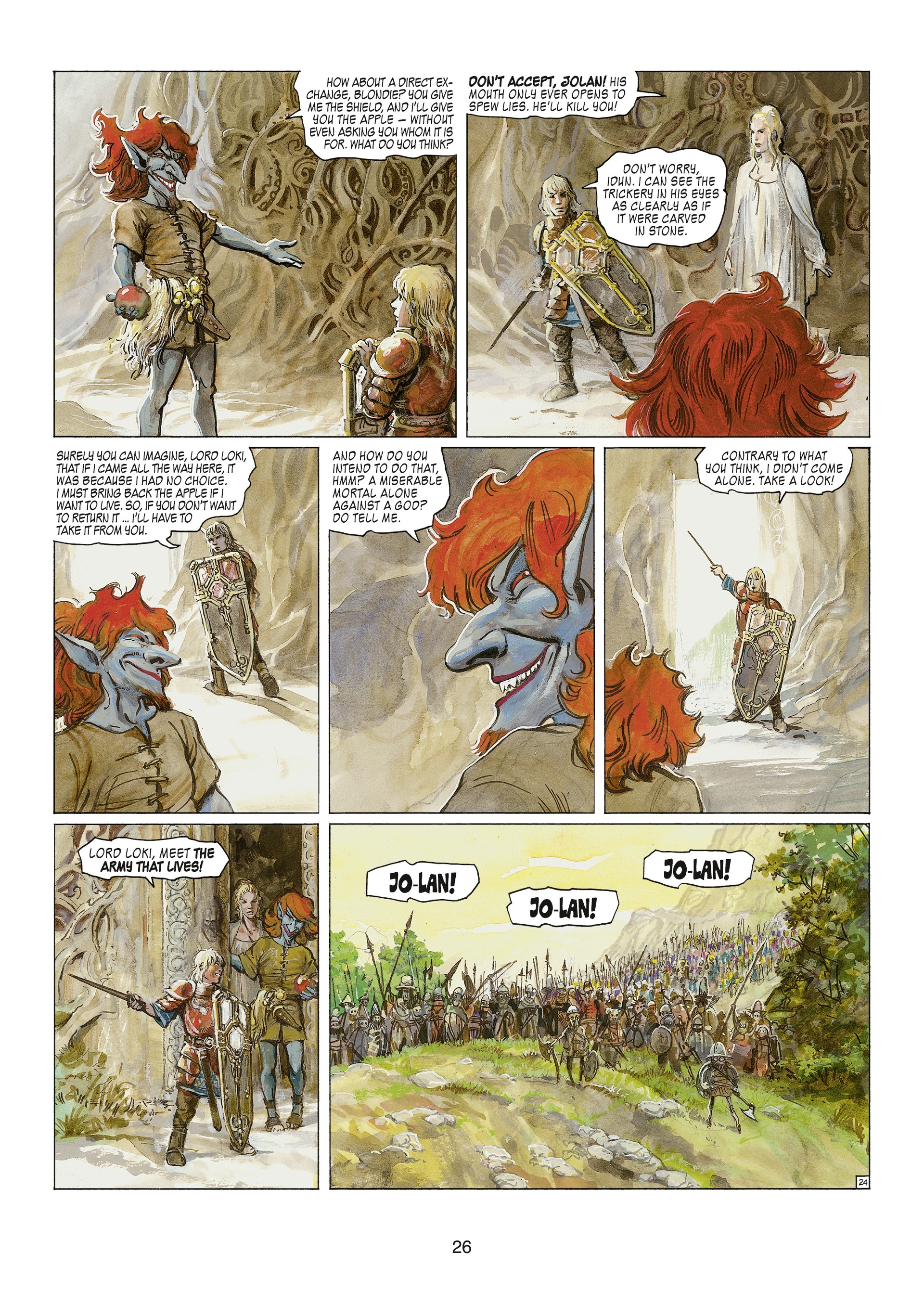 Read online Thorgal comic -  Issue #24 - 28