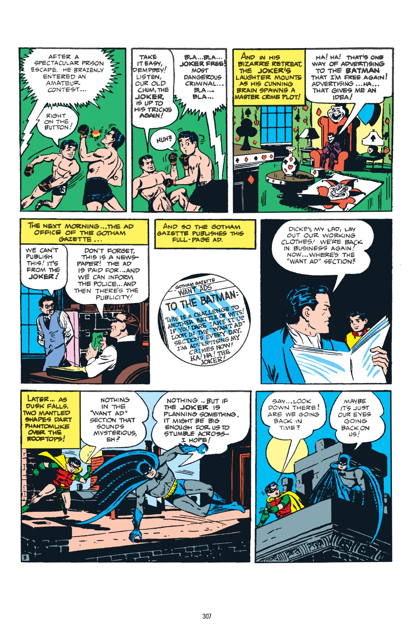 Read online Batman: The Golden Age Omnibus comic -  Issue # TPB 3 - 307