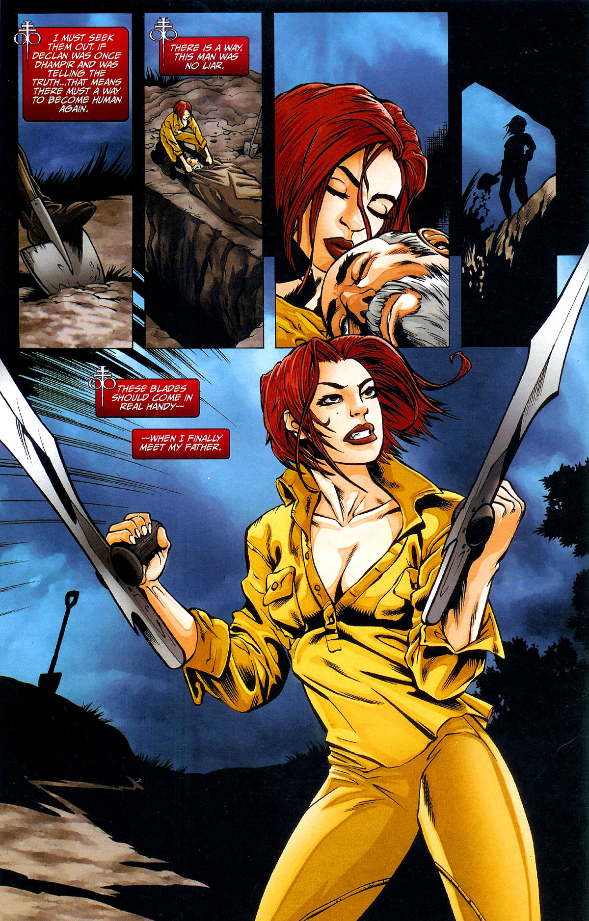 Read online Bloodrayne: Twin Blades comic -  Issue # Full - 24