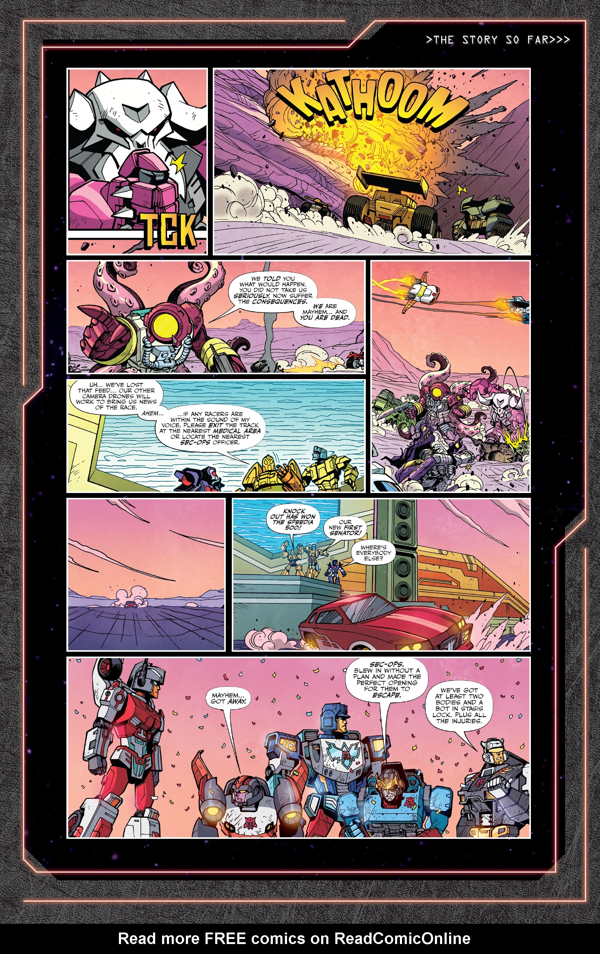 Read online Transformers: Wreckers-Tread and Circuits comic -  Issue #4 - 3
