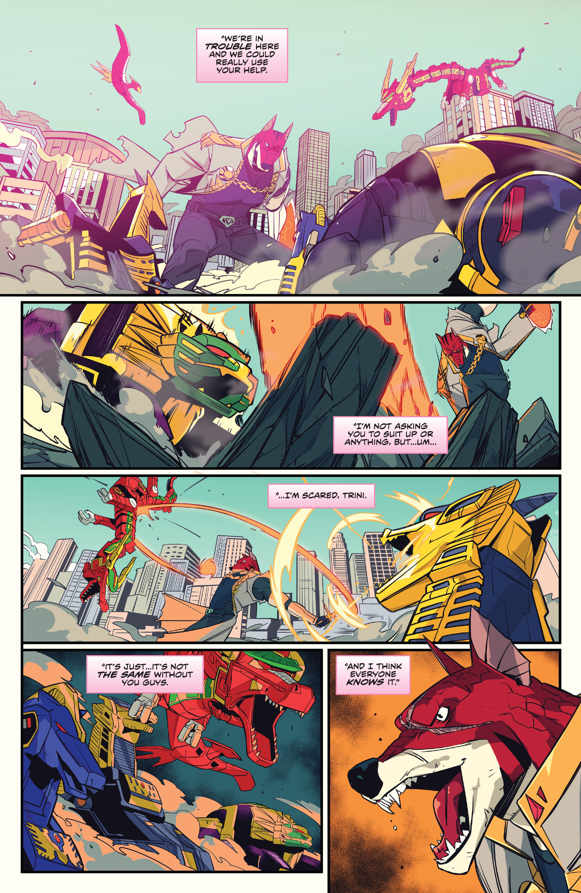 Read online Mighty Morphin Power Rangers comic -  Issue #43 - 21