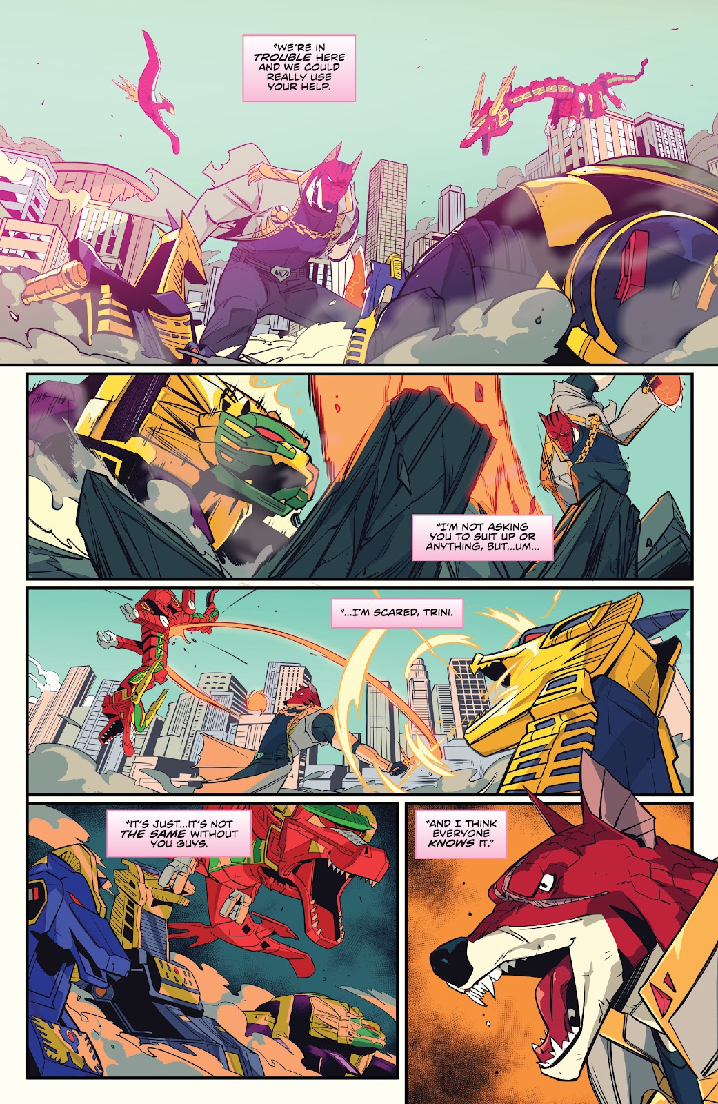 Mighty Morphin Power Rangers issue 43 - Page 21