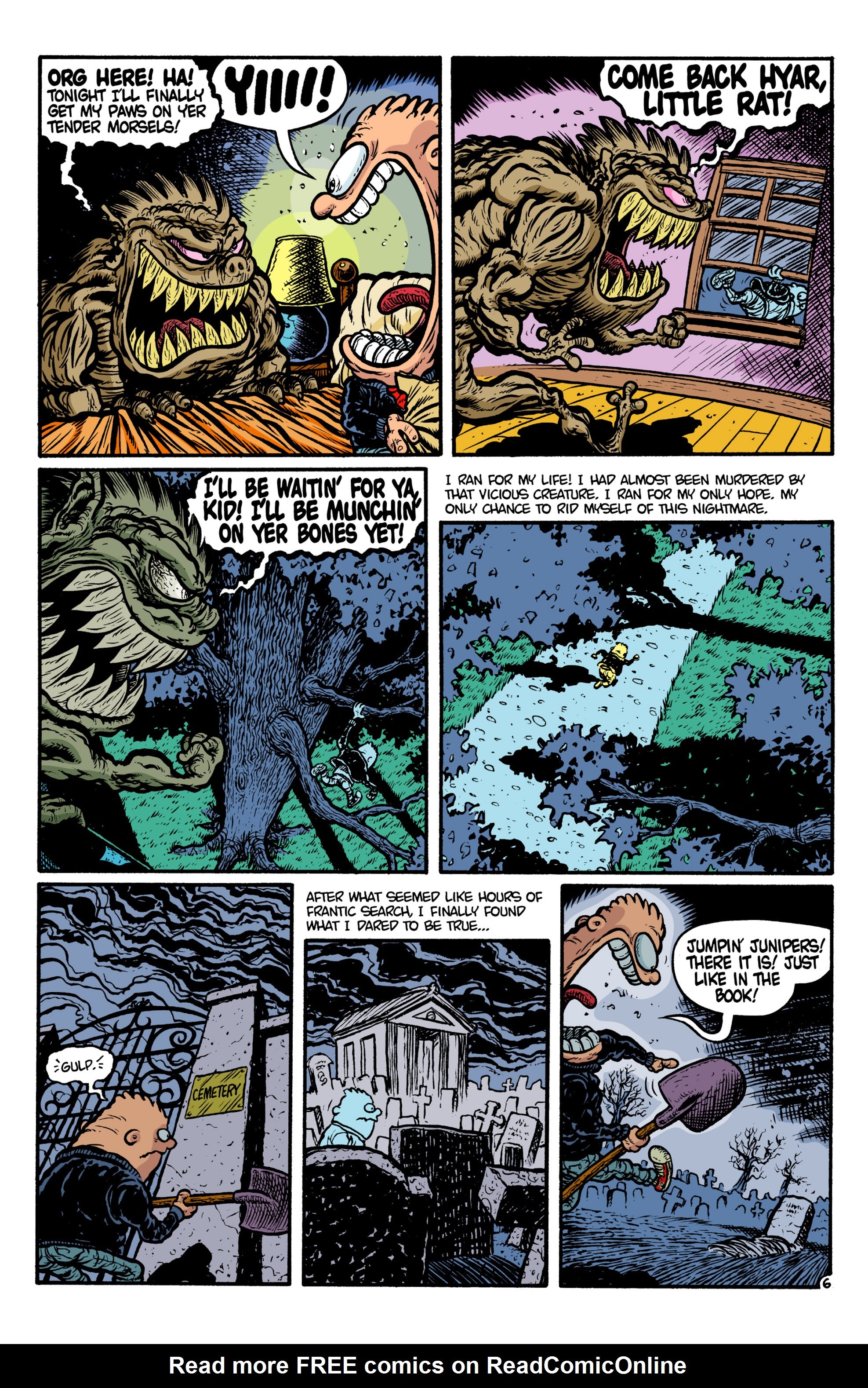 Read online Weird Melvin comic -  Issue #5 - 10