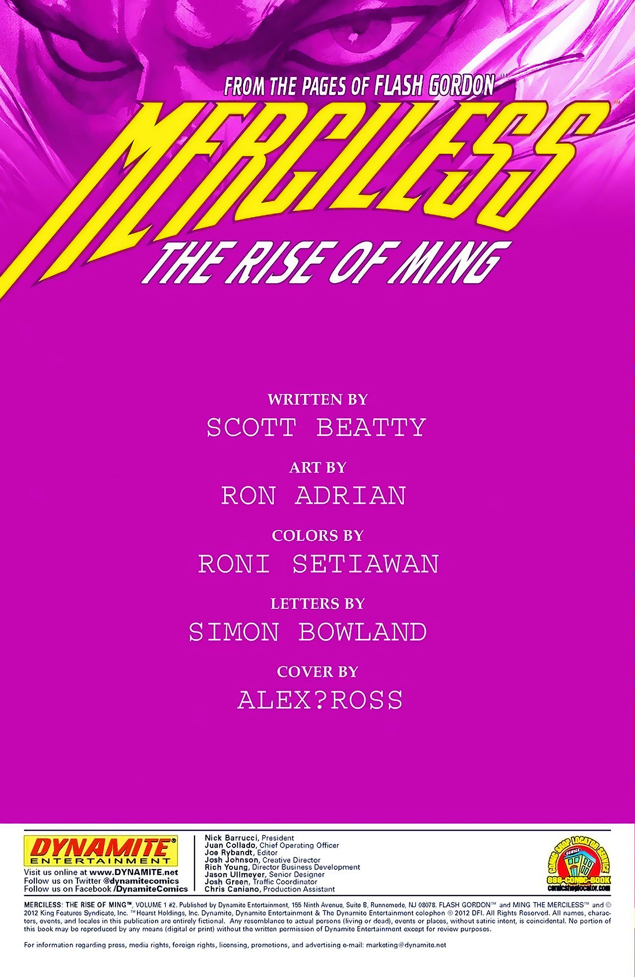 Read online Merciless: The Rise of Ming comic -  Issue #2 - 2