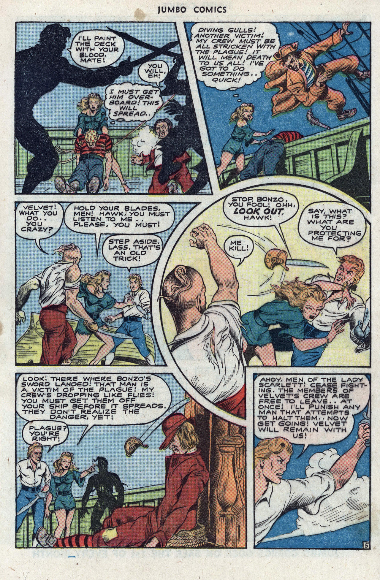 Read online Jumbo Comics comic -  Issue #65 - 25