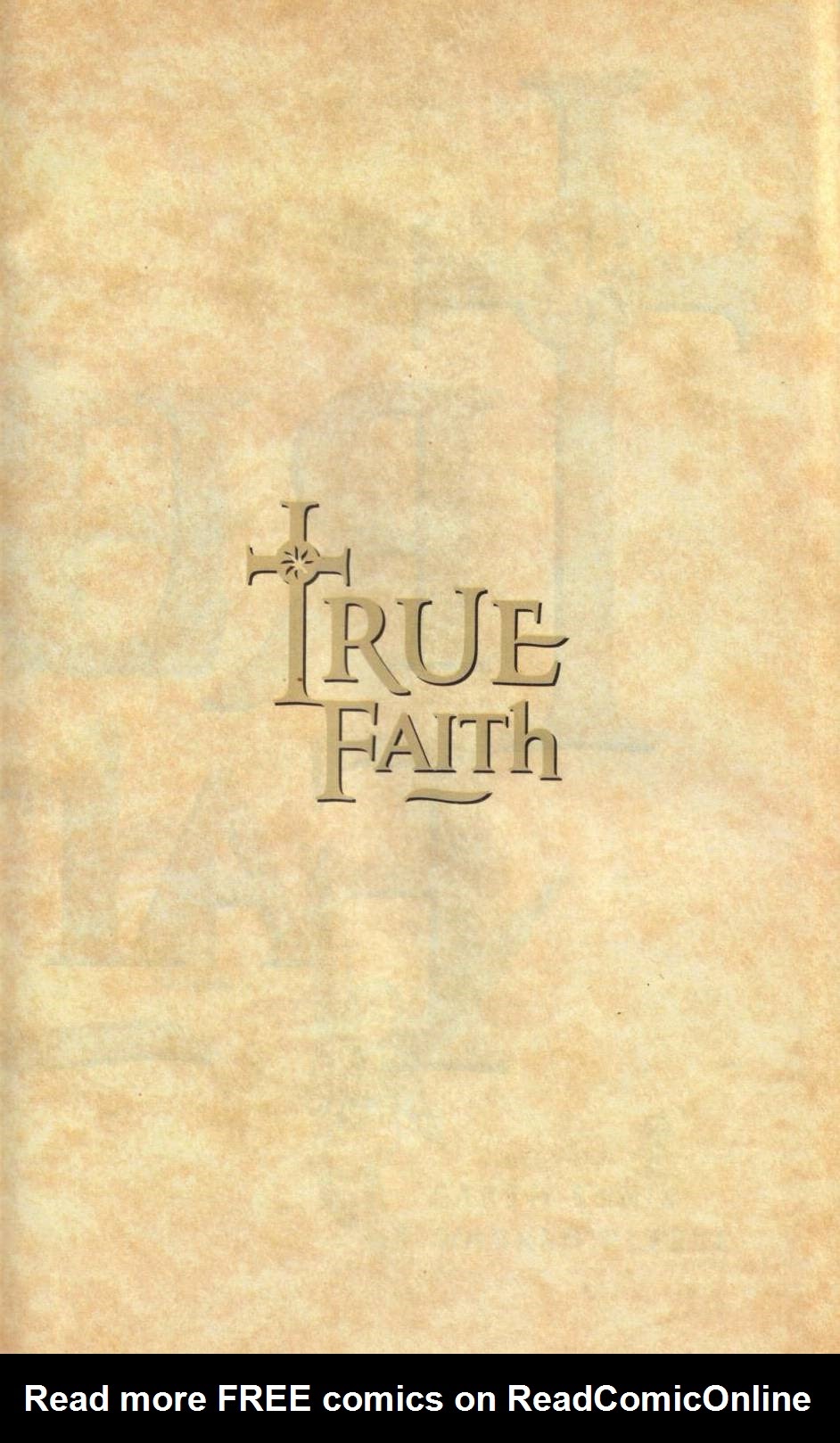 Read online True Faith comic -  Issue # TPB - 12