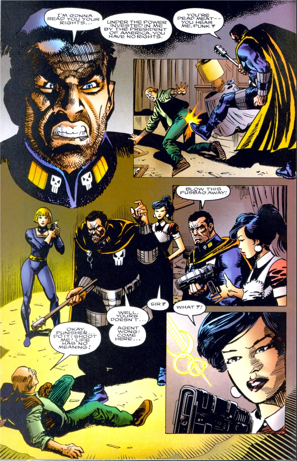 Read online Punisher 2099 comic -  Issue #29 - 18