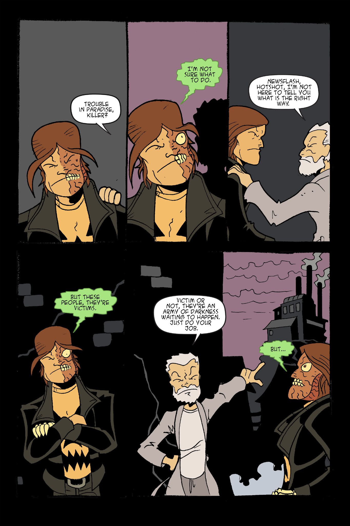 Read online Halloween Man comic -  Issue #9 - 10