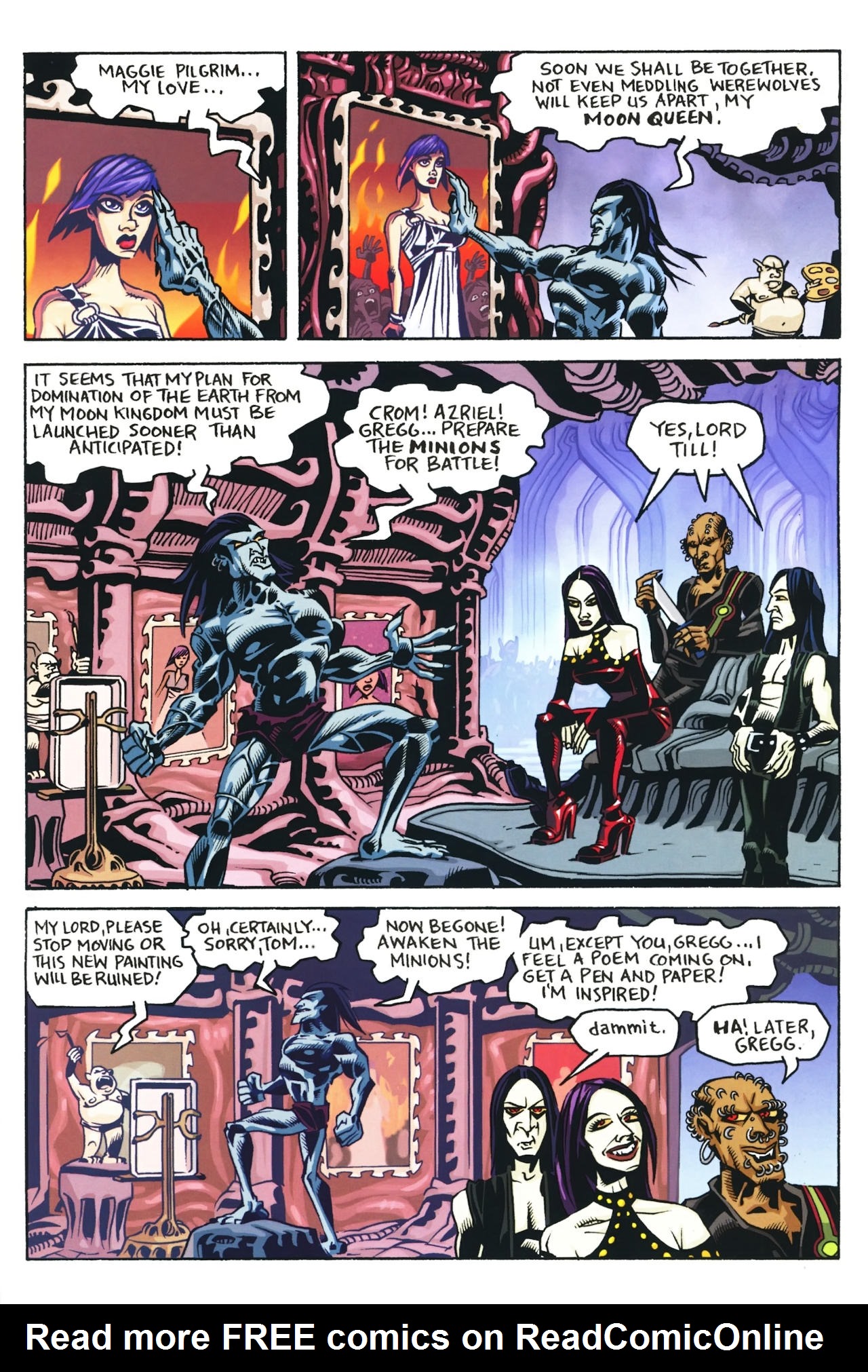 Read online Werewolves on the Moon: Versus Vampires comic -  Issue #1 - 19