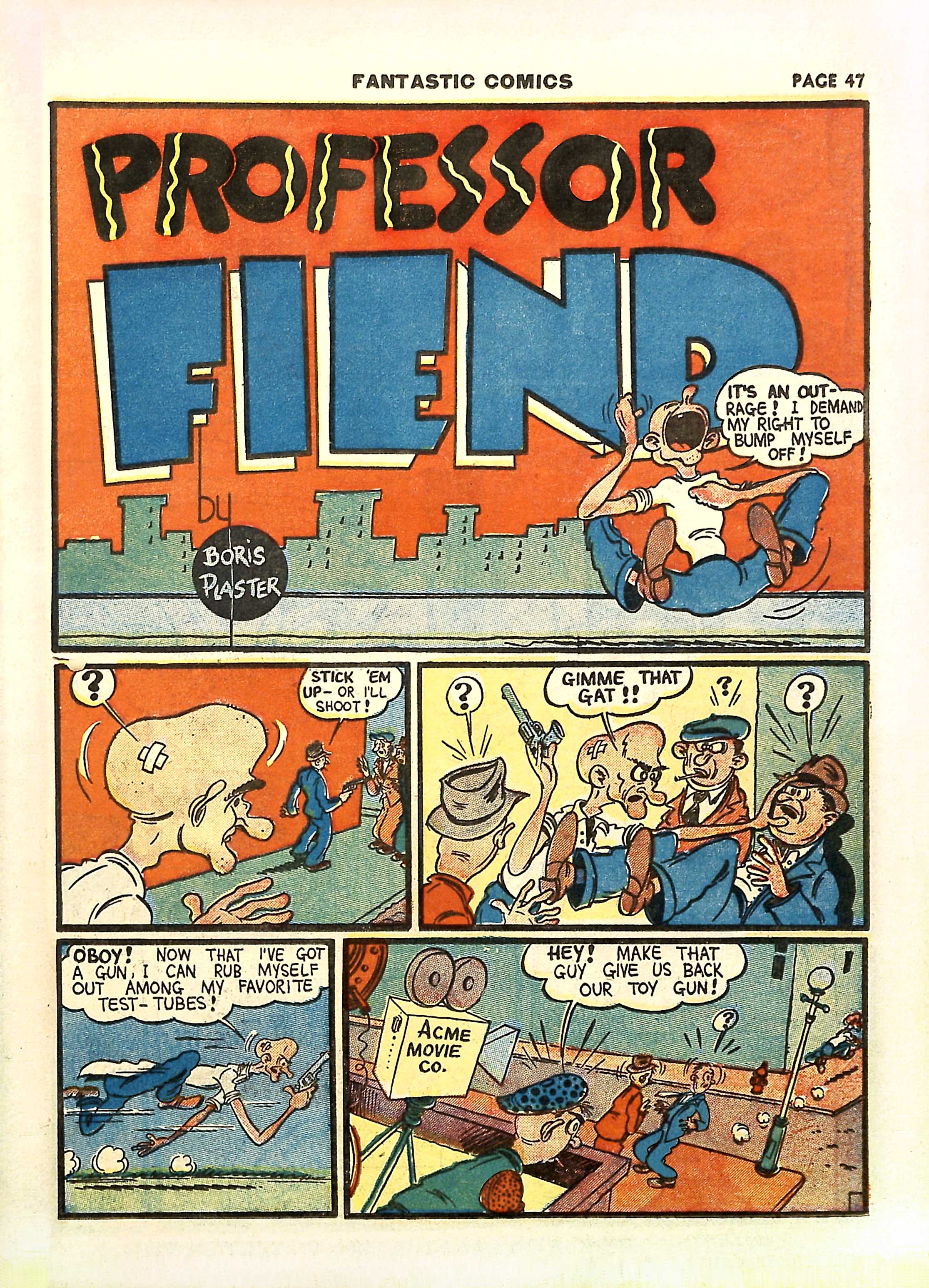 Read online Fantastic Comics comic -  Issue #11 - 50