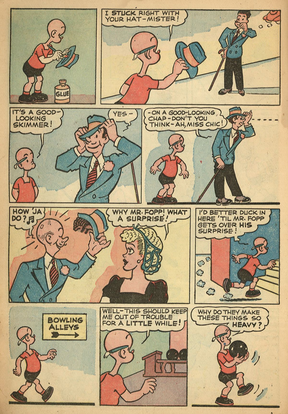 Read online Four Color Comics comic -  Issue #122 - 10