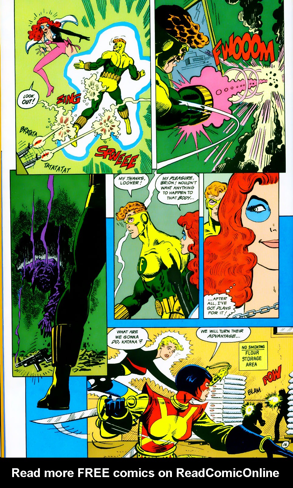 Read online The Outsiders (1985) comic -  Issue #9 - 17