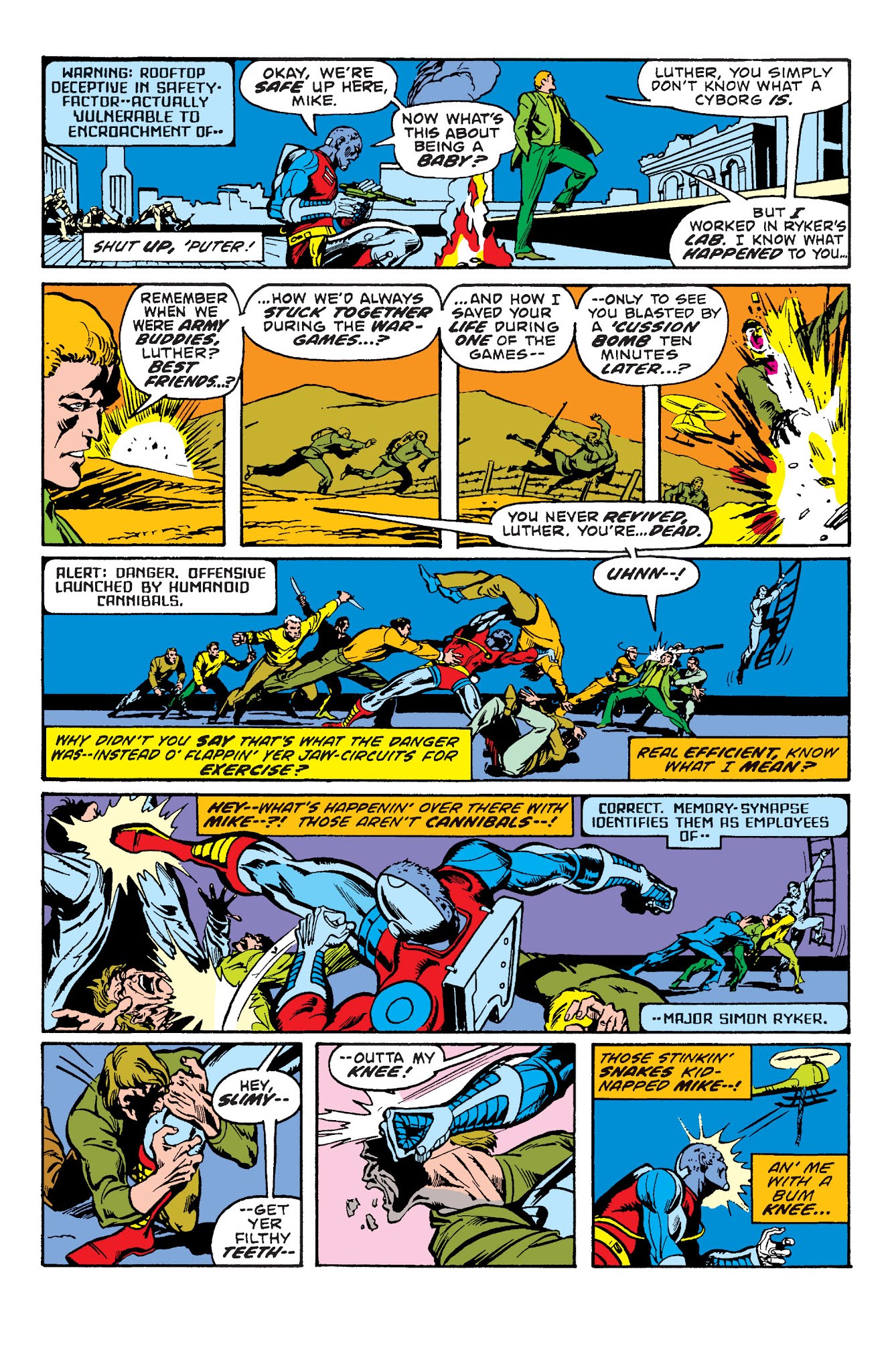 Read online Deathlok the Demolisher: The Complete Collection comic -  Issue # TPB - 32