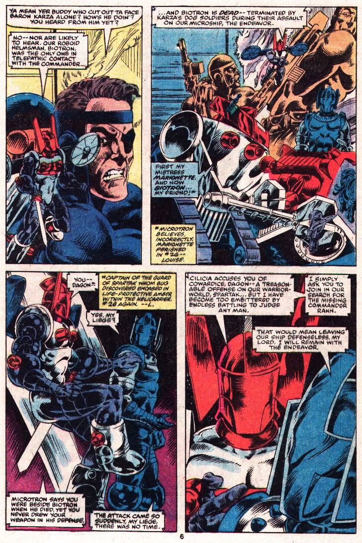 Read online Micronauts (1979) comic -  Issue #28 - 5