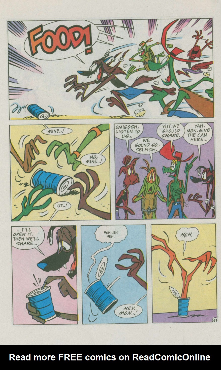 Read online Mighty Mutanimals (1992) comic -  Issue #6 - 25