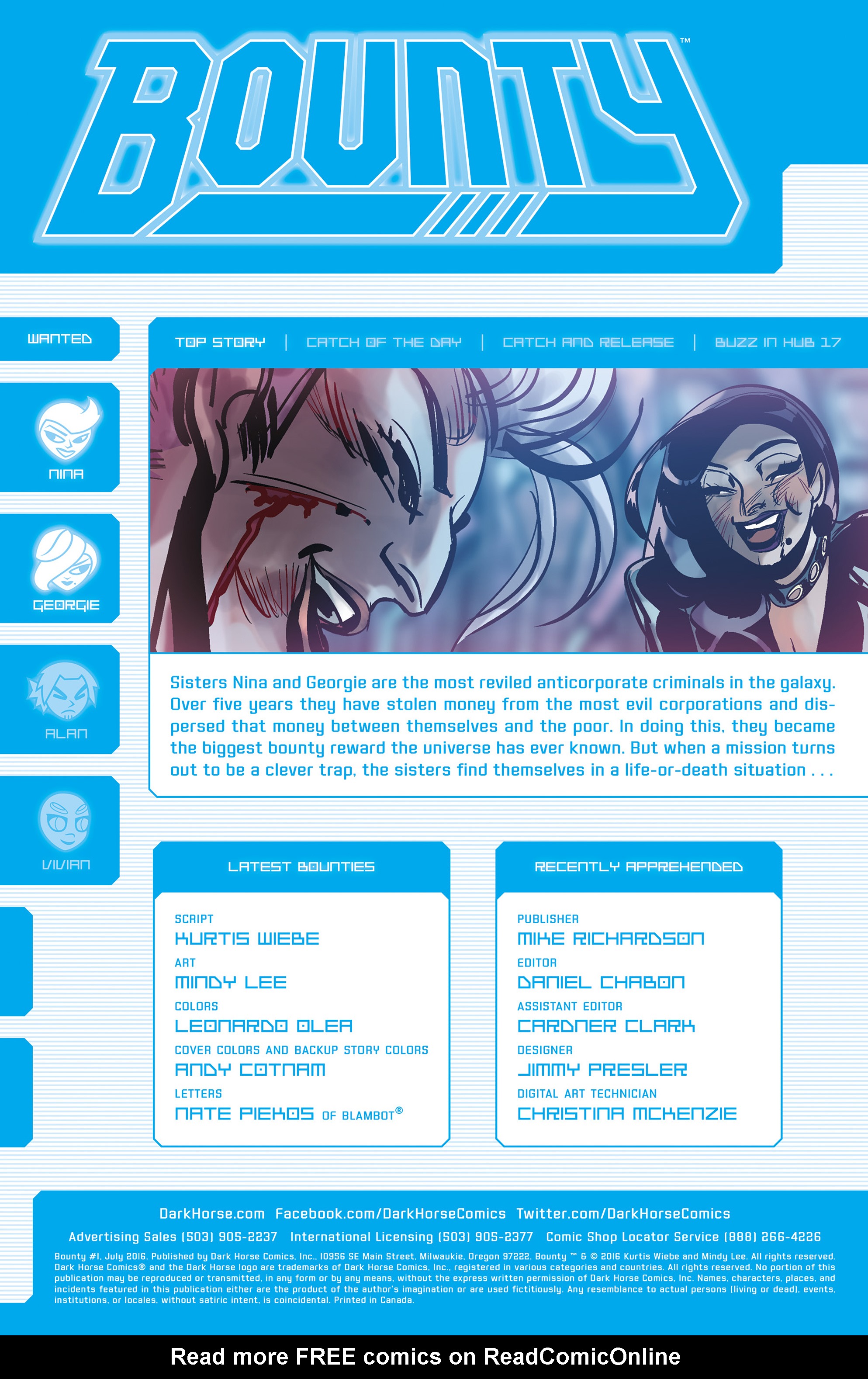 Read online Bounty comic -  Issue #1 - 2