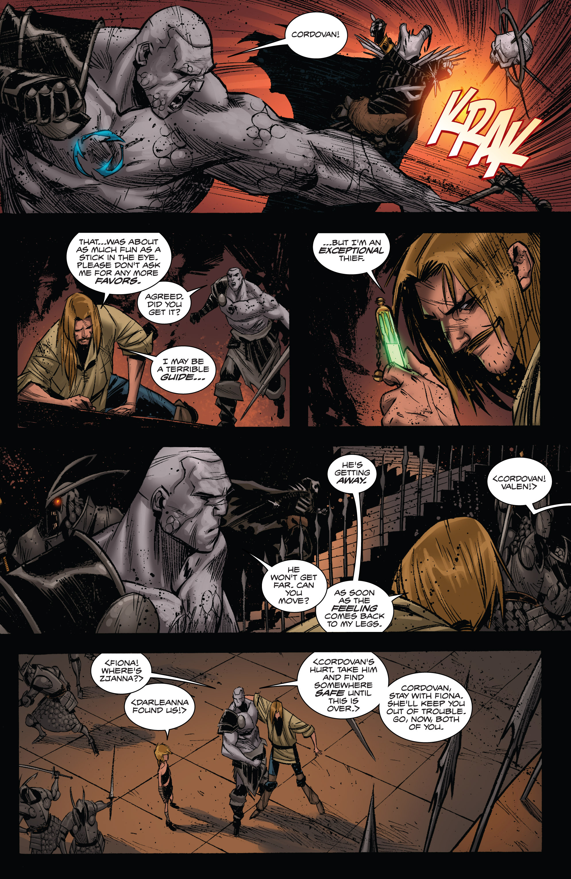 Read online Valen the Outcast comic -  Issue #8 - 16