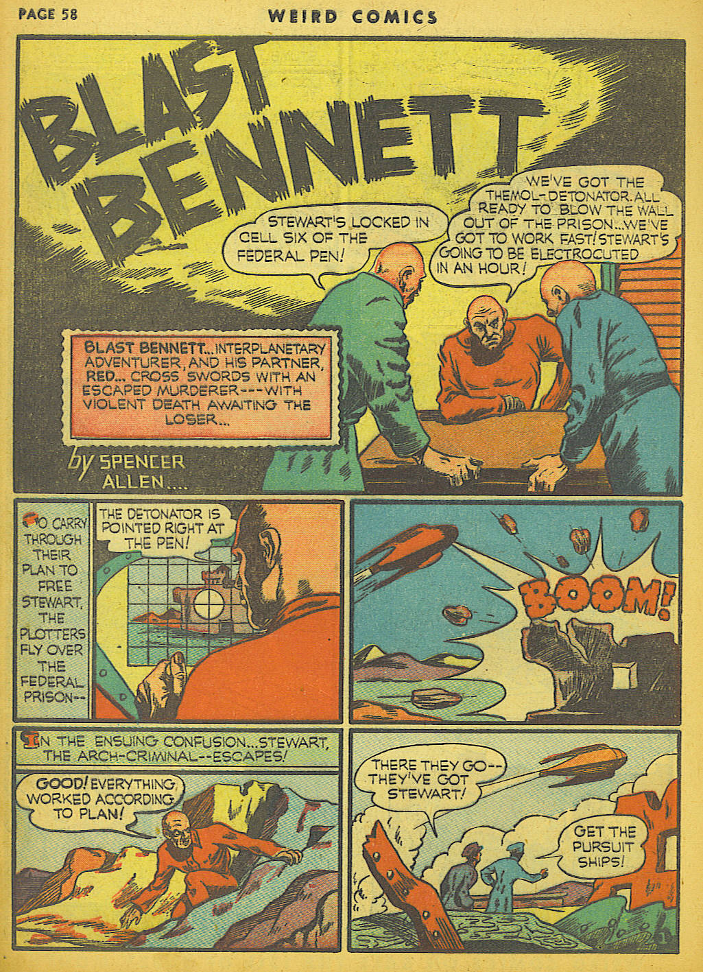 Read online Weird Comics comic -  Issue #11 - 58