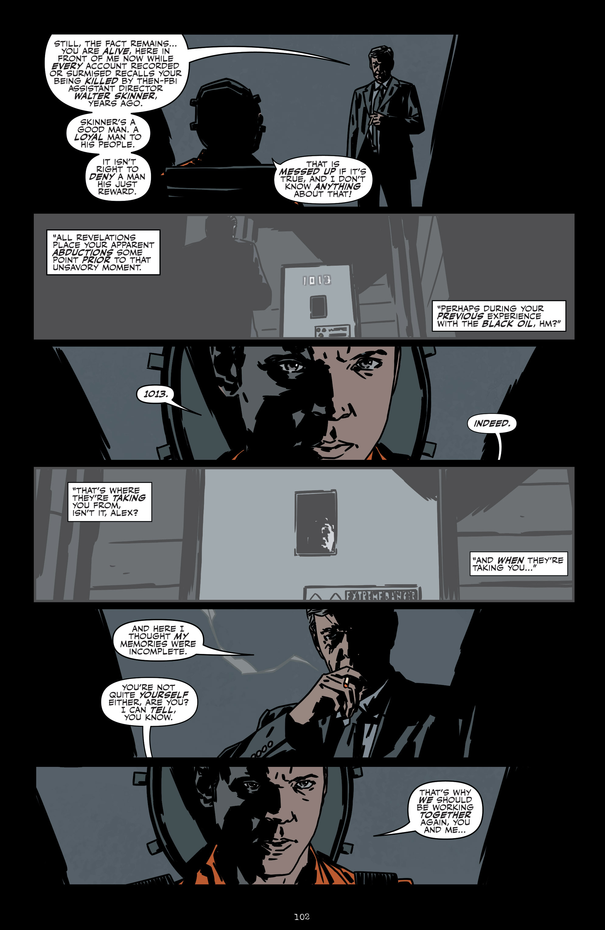 Read online The X-Files: Season 10 comic -  Issue # TPB 3 - 100