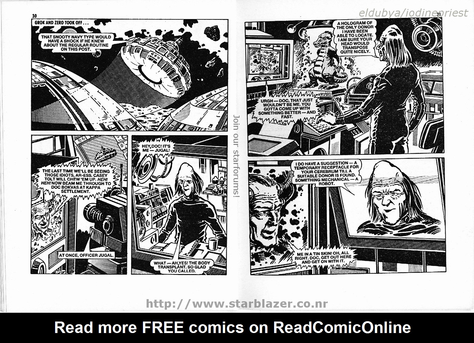 Read online Starblazer comic -  Issue #217 - 17